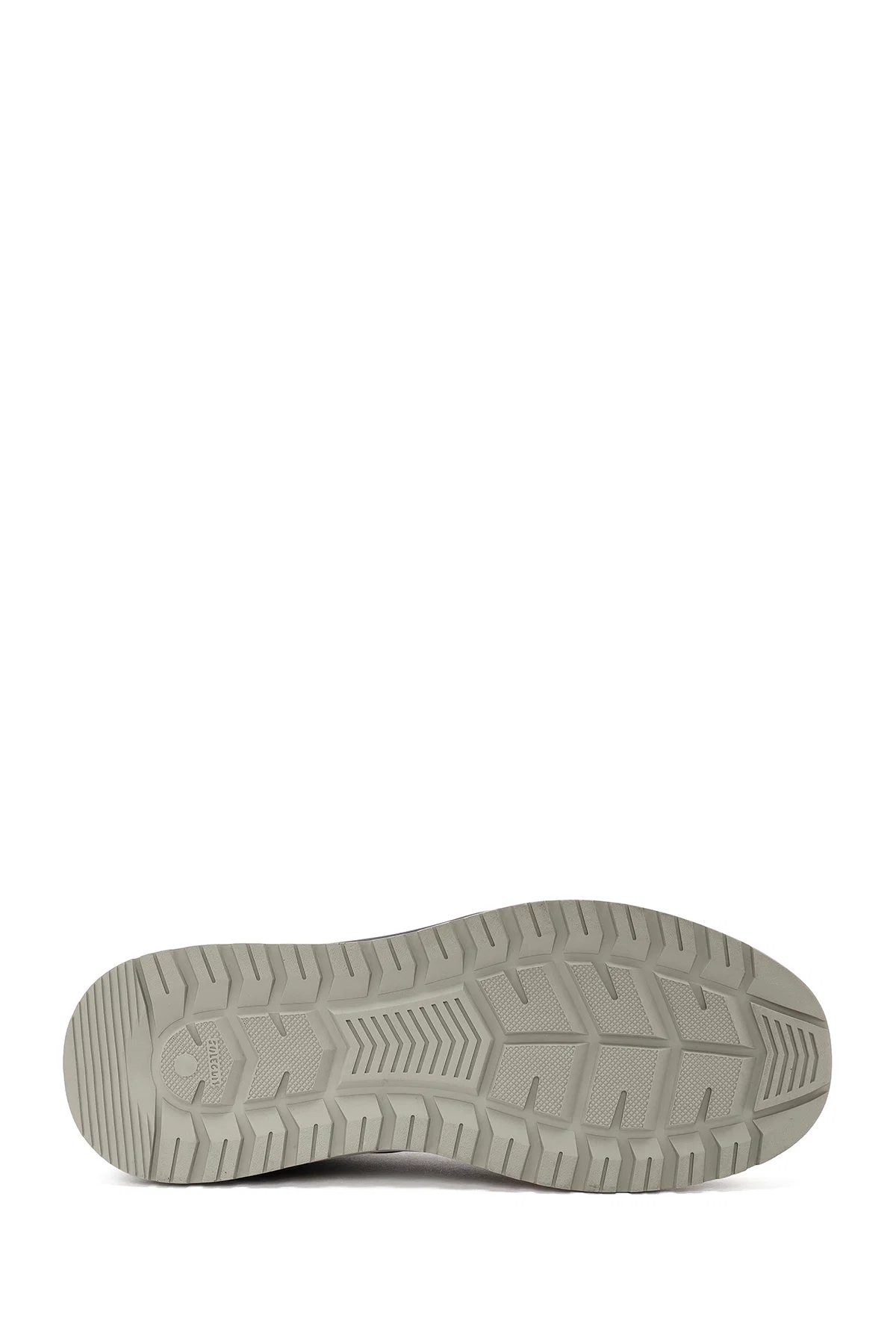 Erkek Yeşil Bağcıklı Deri Casual Sneaker - Image 4