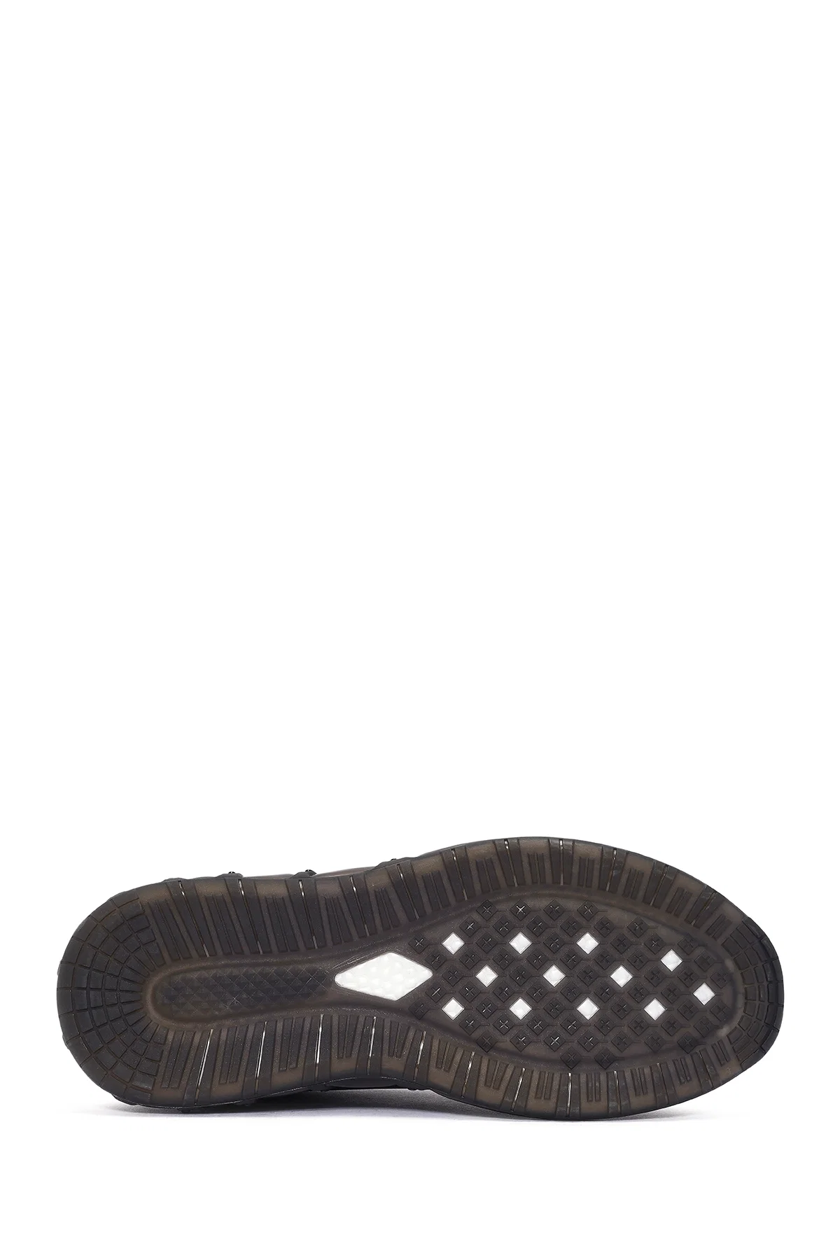 Erkek Yeşil Bağcıklı Deri Sneaker - Image 4