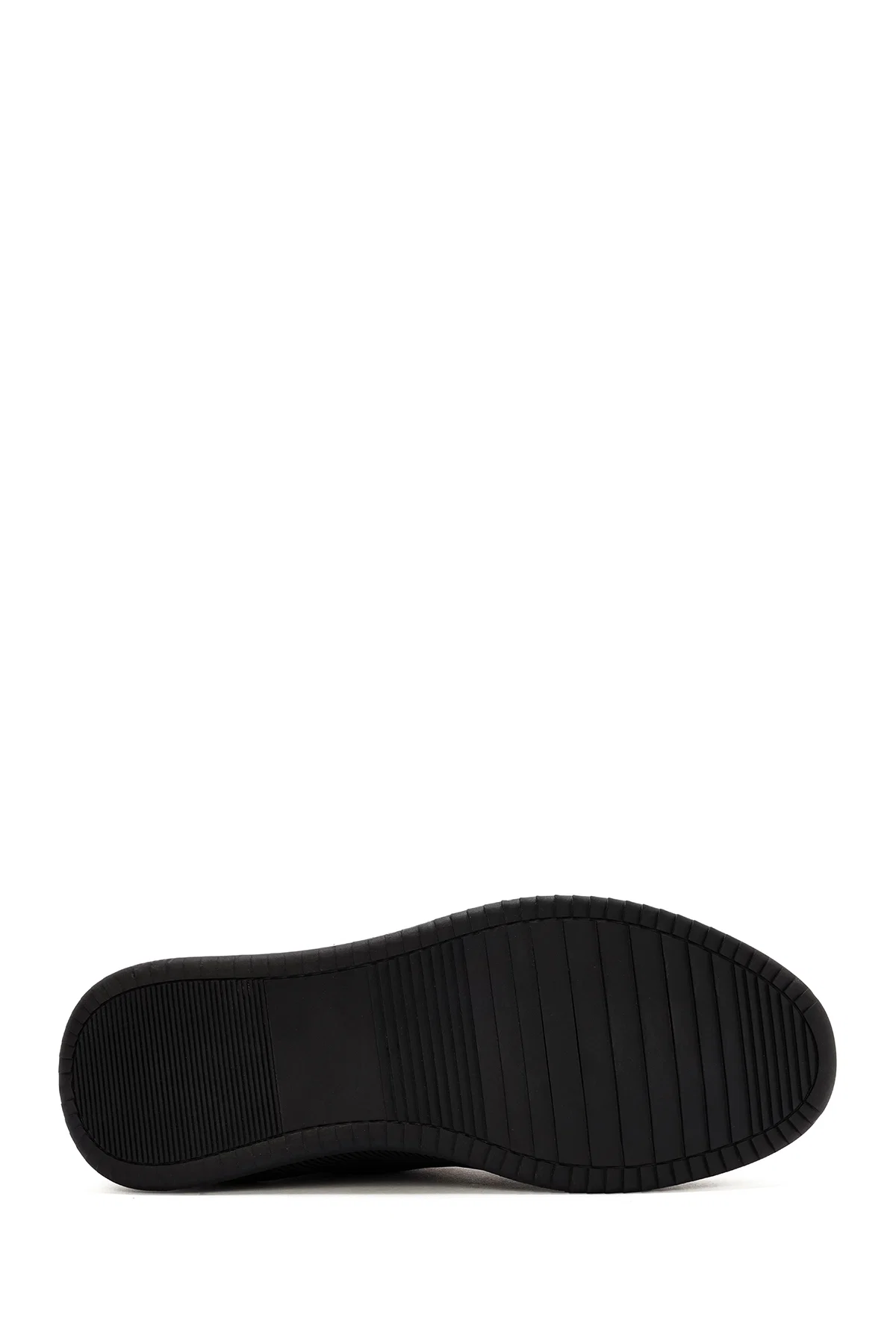 Erkek Yeşil Bağcıklı Deri Sneaker - Image 4