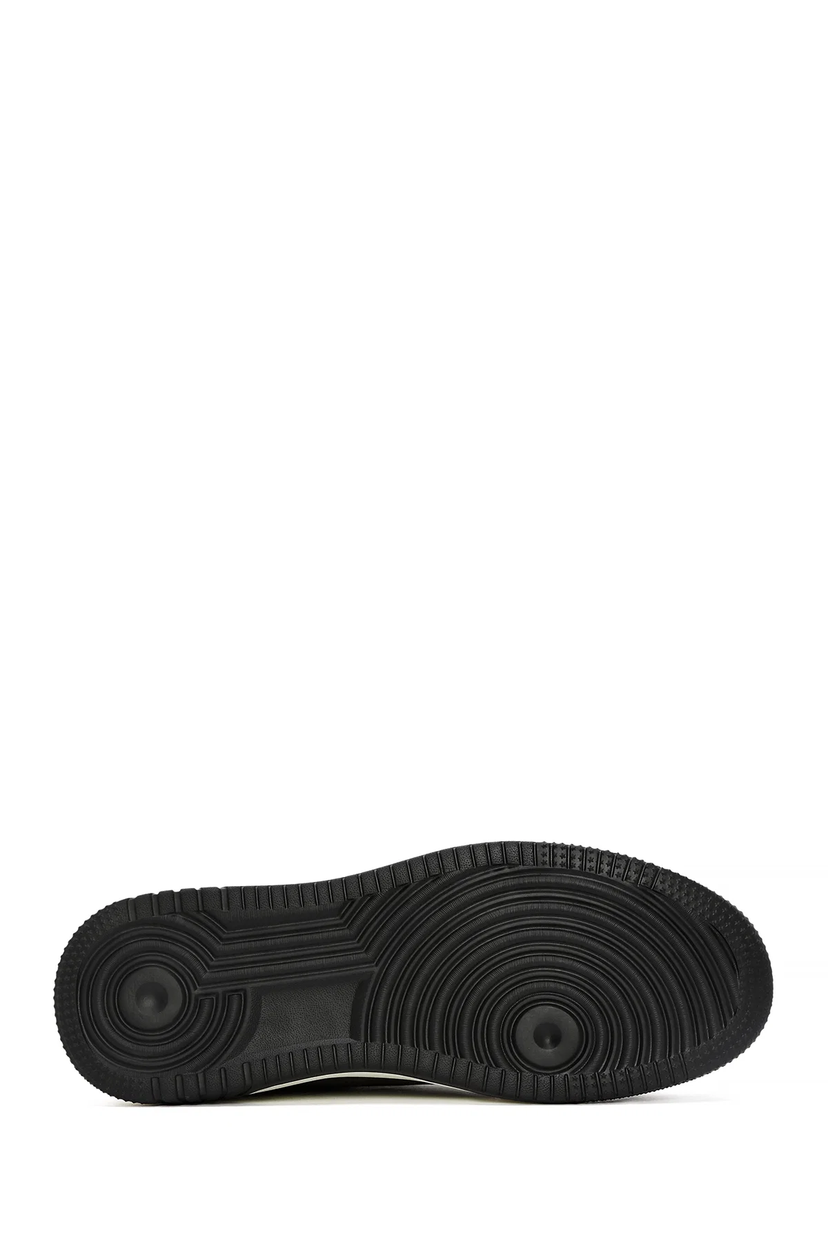 Erkek Yeşil Bağcıklı Kalın Tabanlı Nubuk Deri Sneaker - Image 4