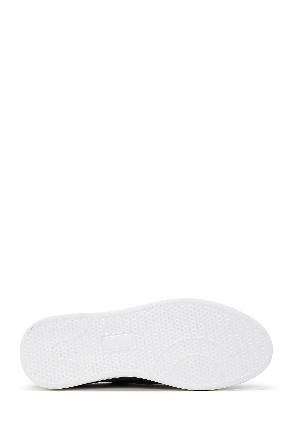 Erkek Yeşil Bağcıklı Nubuk Deri Sneaker - Image 4