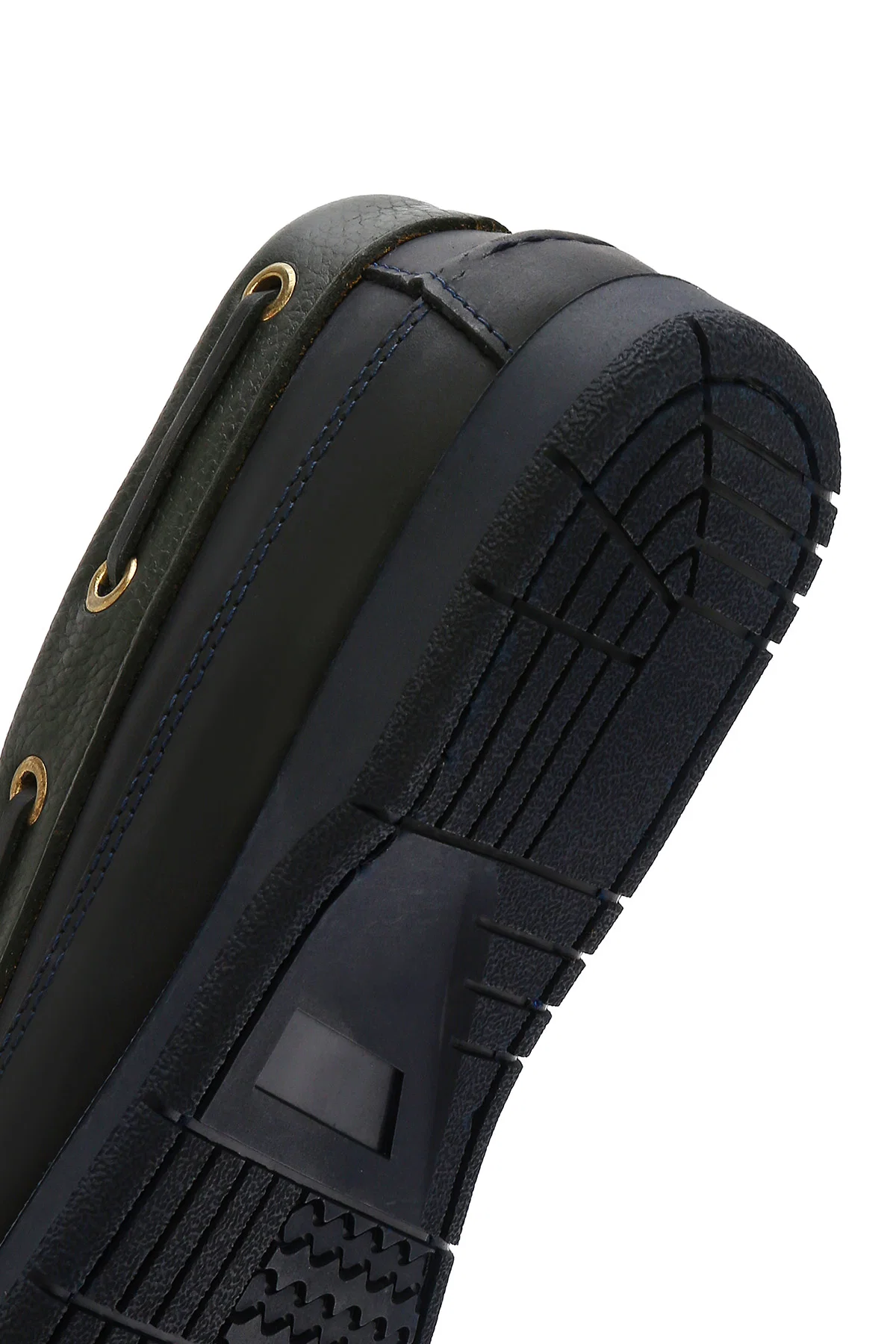 Erkek Yeşil Deri Comfort Casual Ayakkabı - Image 10