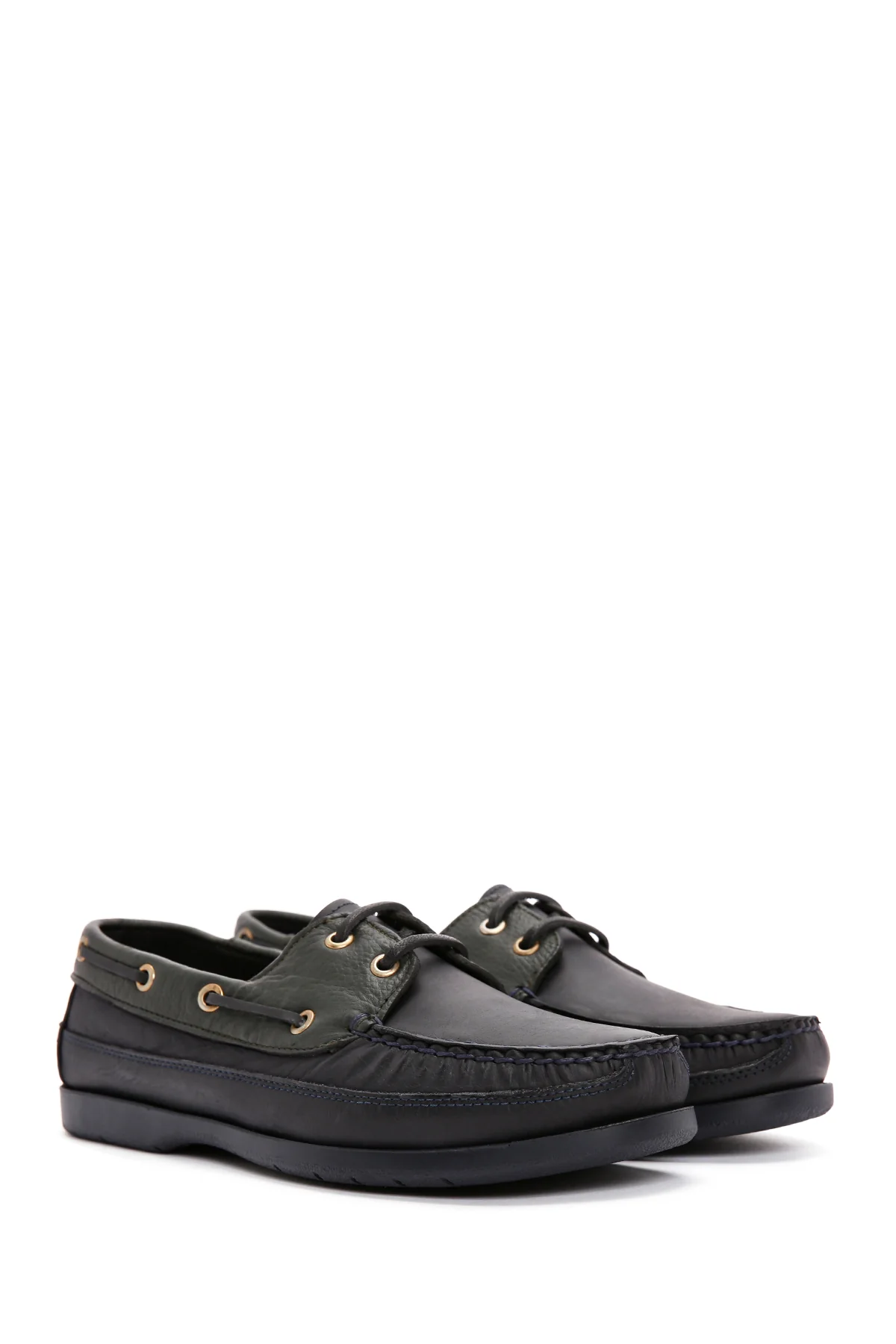 Erkek Yeşil Deri Comfort Loafer - Image 3