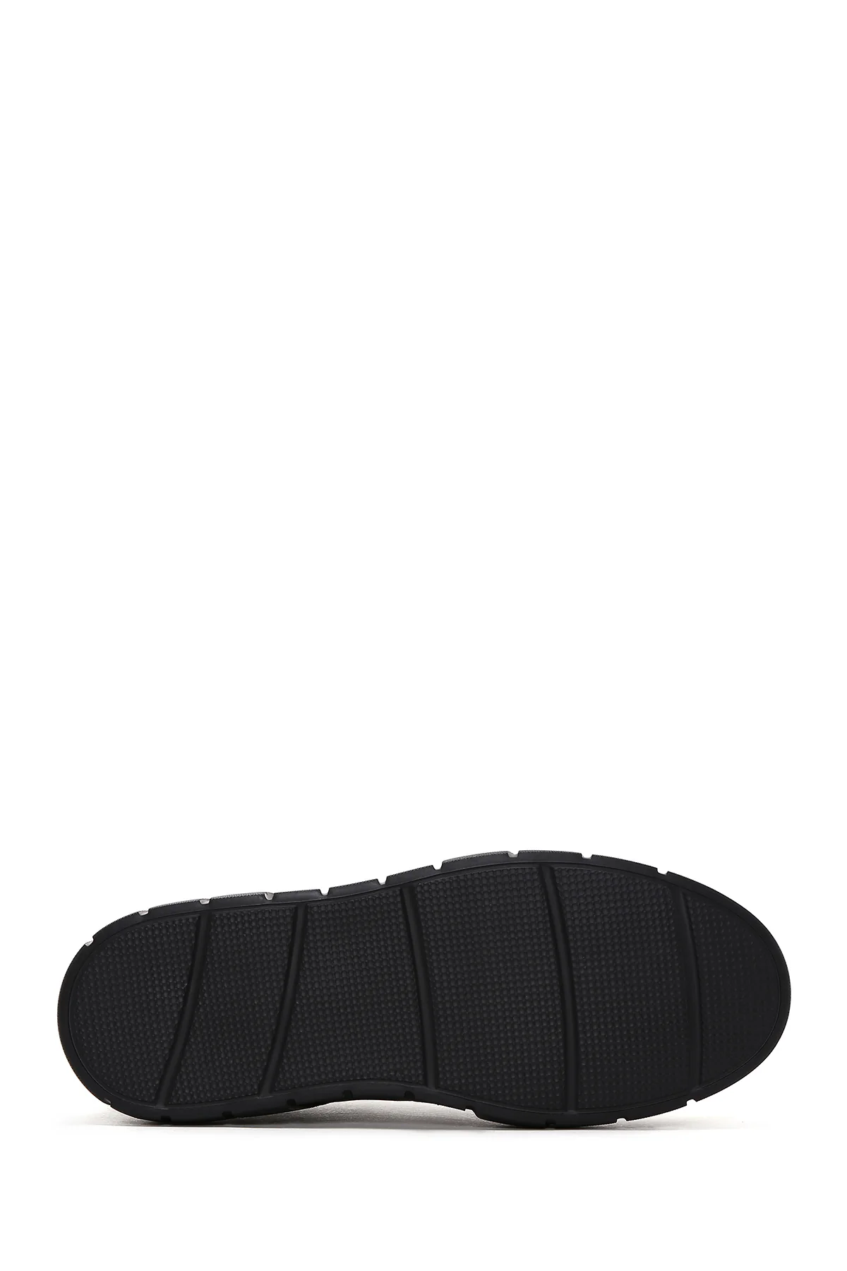 Erkek Yeşil Deri Kalın Tabanlı Sneaker - Image 4
