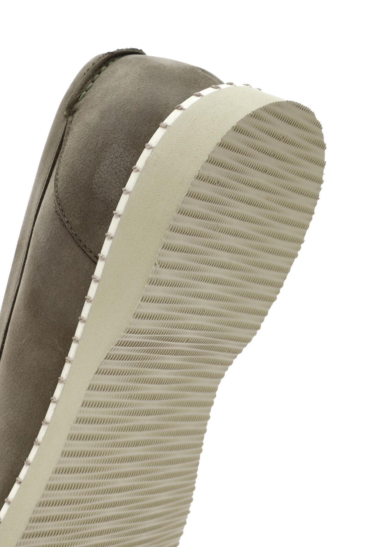 Erkek Yeşil Nubuk Deri Casual Loafer - Image 9