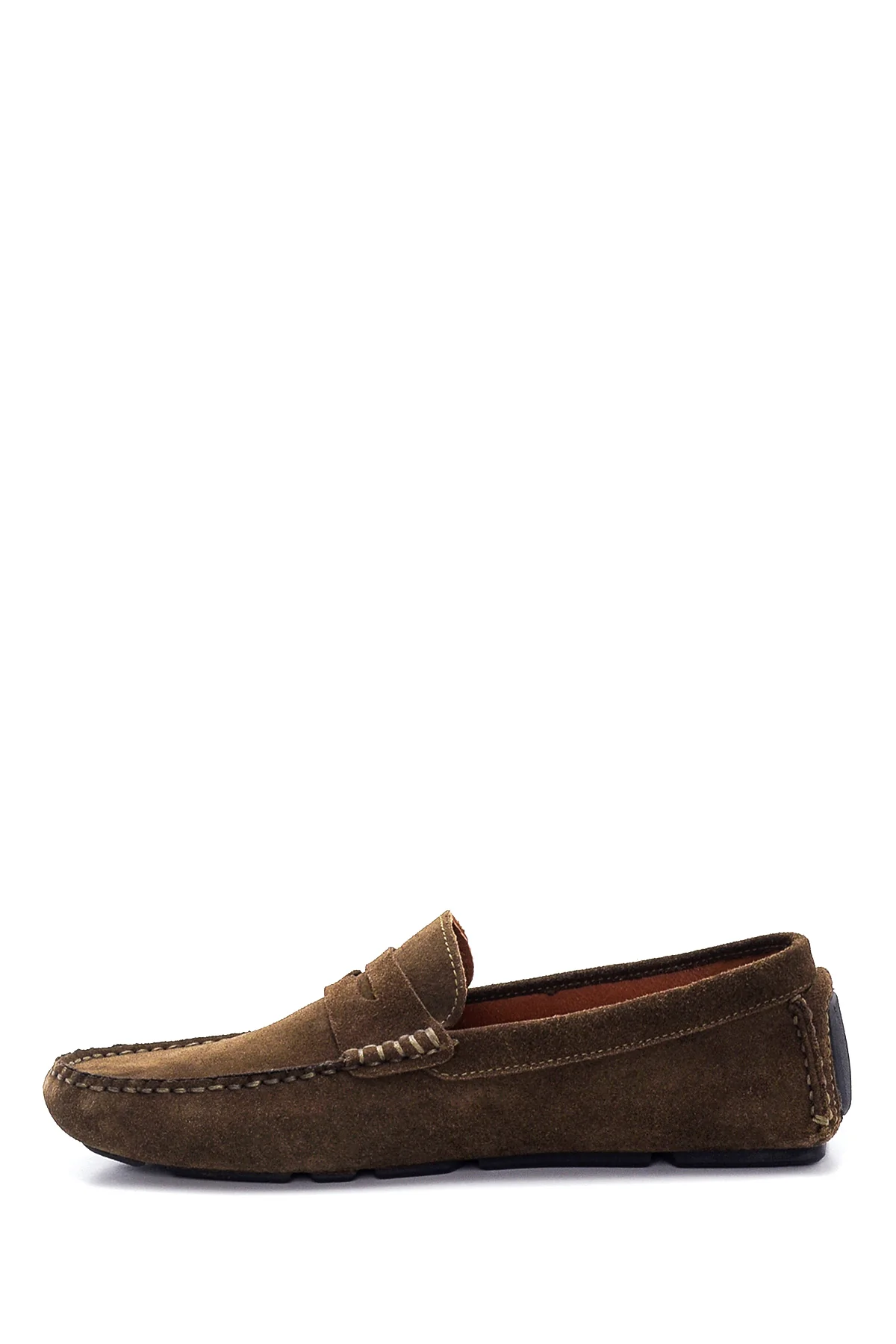 Erkek Yeşil Süet Deri Loafer - Image 2