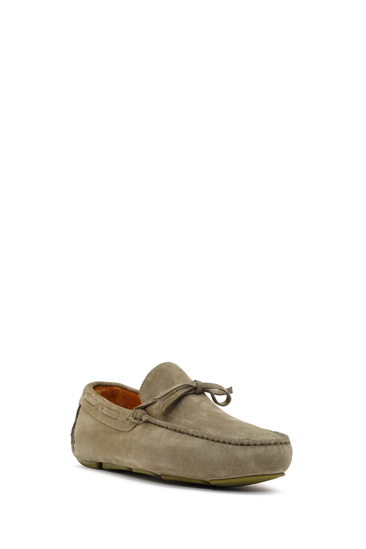 Erkek Yeşil Süet Deri Loafer - Image 7