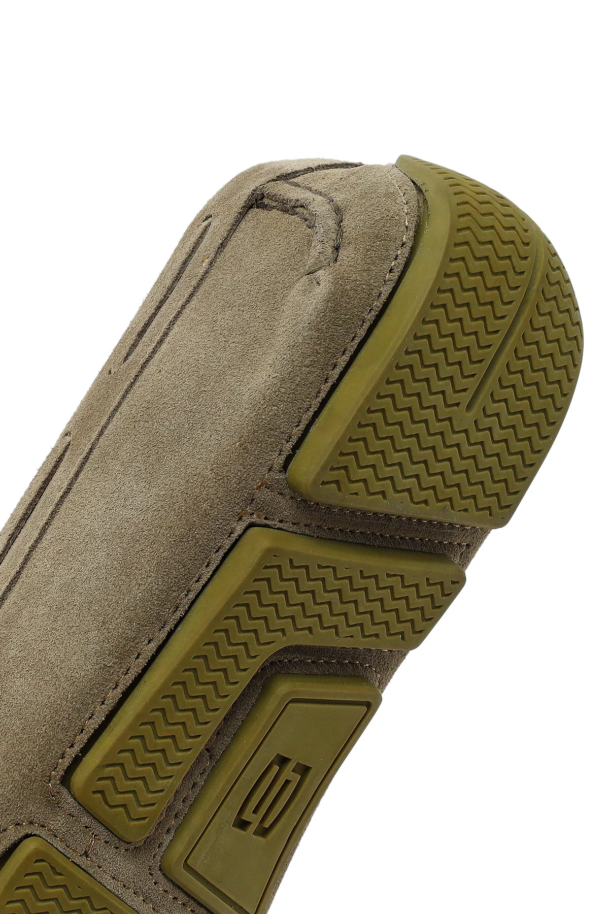 Erkek Yeşil Süet Deri Loafer - Image 8
