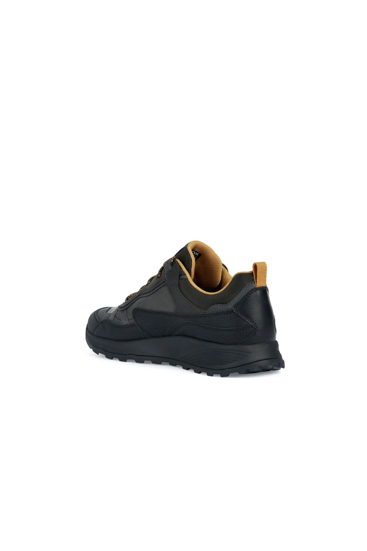 Geox Erkek Antrasit Terrestre B Abx C Bağcıklı Deri Sneaker - Image 2