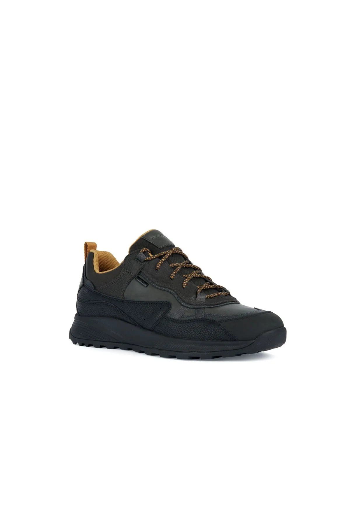 Geox Erkek Antrasit Terrestre B Abx C Bağcıklı Deri Sneaker - Image 3