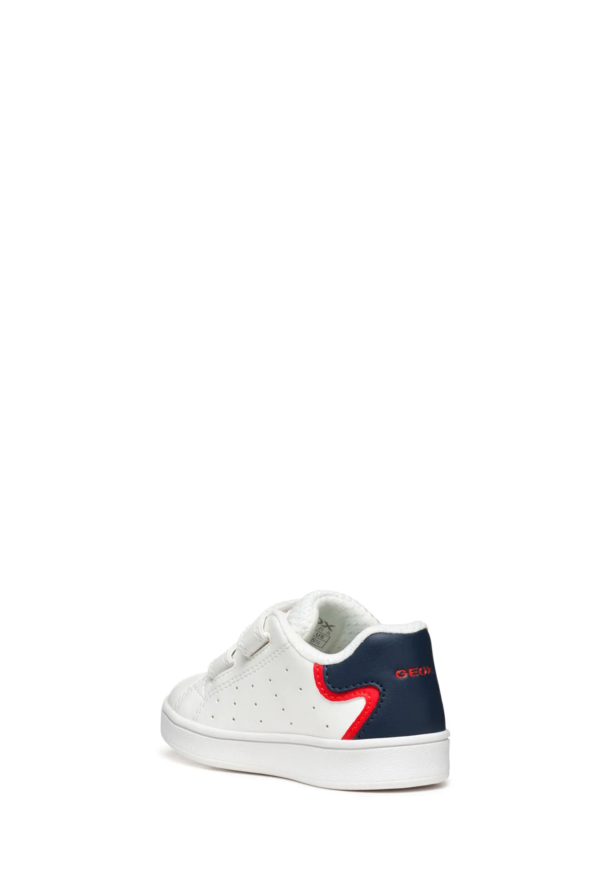 Geox Erkek Bebek Beyaz B Eclyper A - Synt. Lea Çift Bantlı Sneaker - Image 3