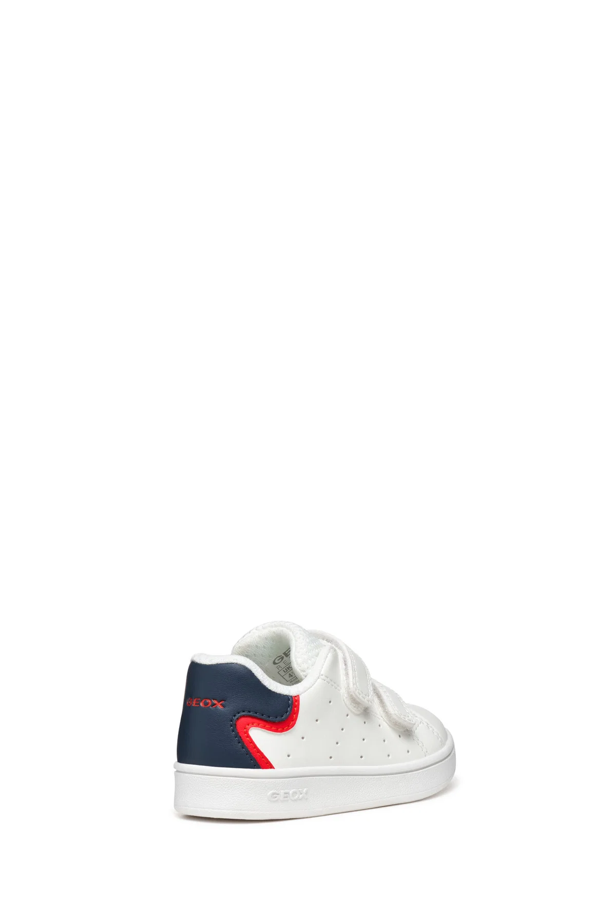 Geox Erkek Bebek Beyaz B Eclyper A - Synt. Lea Çift Bantlı Sneaker - Image 4