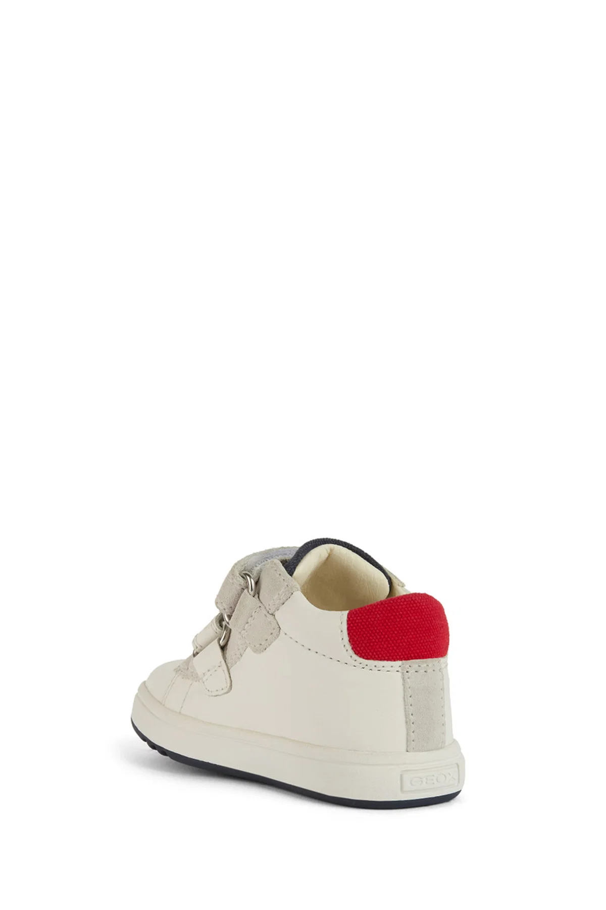Geox Erkek Bebek Beyaz Biglia Bantlı Deri Sneaker - Image 3