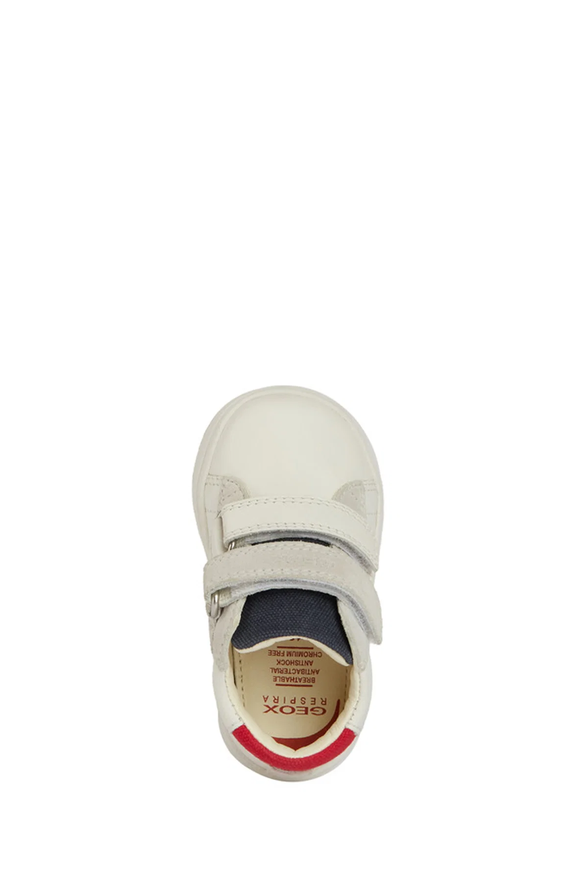 Geox Erkek Bebek Beyaz Biglia Bantlı Deri Sneaker - Image 5