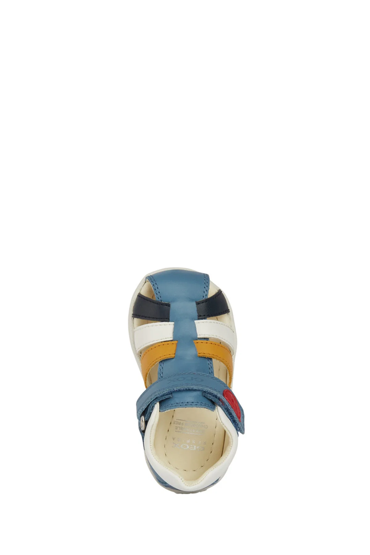 Geox Erkek Bebek Çok Renkli Macchia Bantlı Deri Sandalet - Image 5