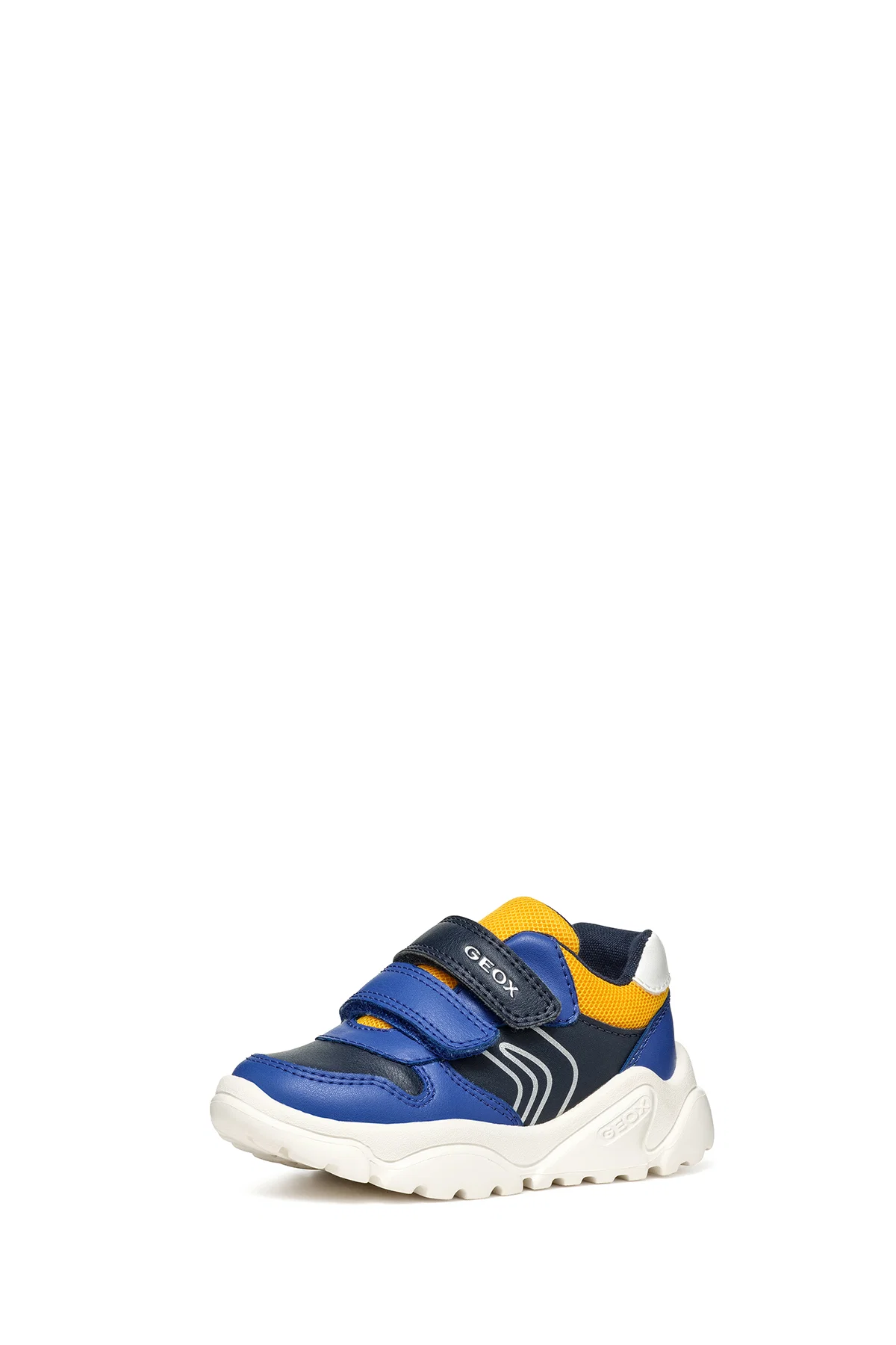 Geox Erkek Bebek Lacivert Ciufciuf Bantlı Deri Sneaker - Image 3