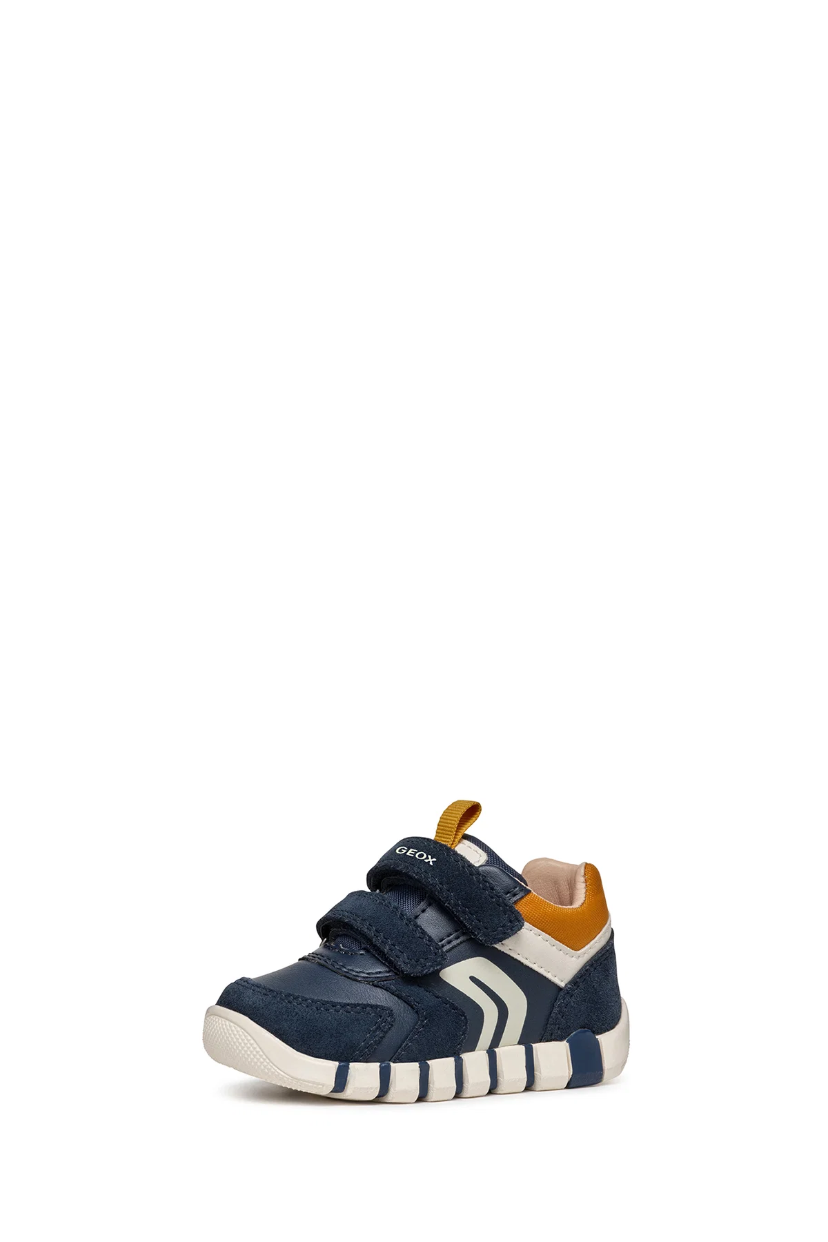 Geox Erkek Bebek Lacivert Iupidoo Bantlı Deri Sneaker - Image 3