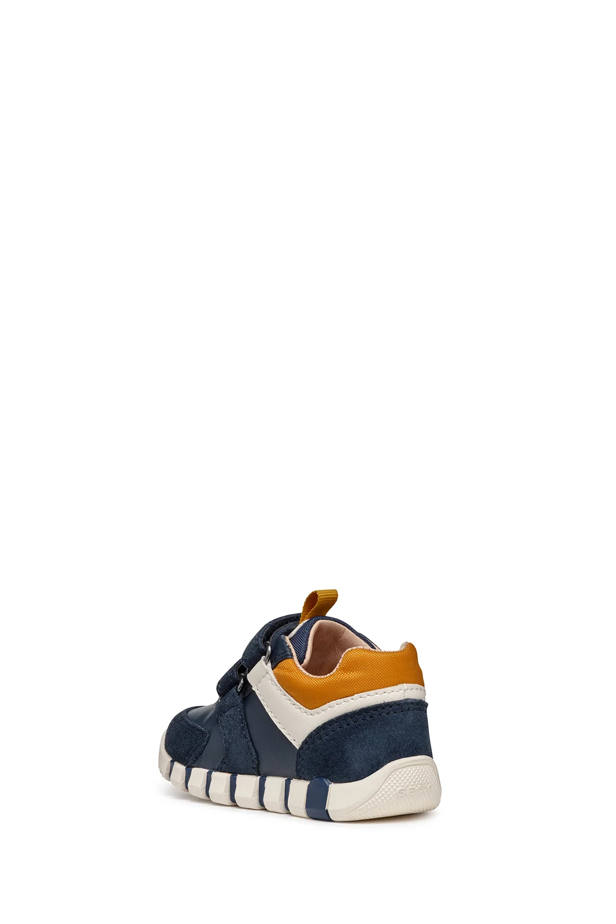Geox Erkek Bebek Lacivert Iupidoo Bantlı Deri Sneaker - Image 5