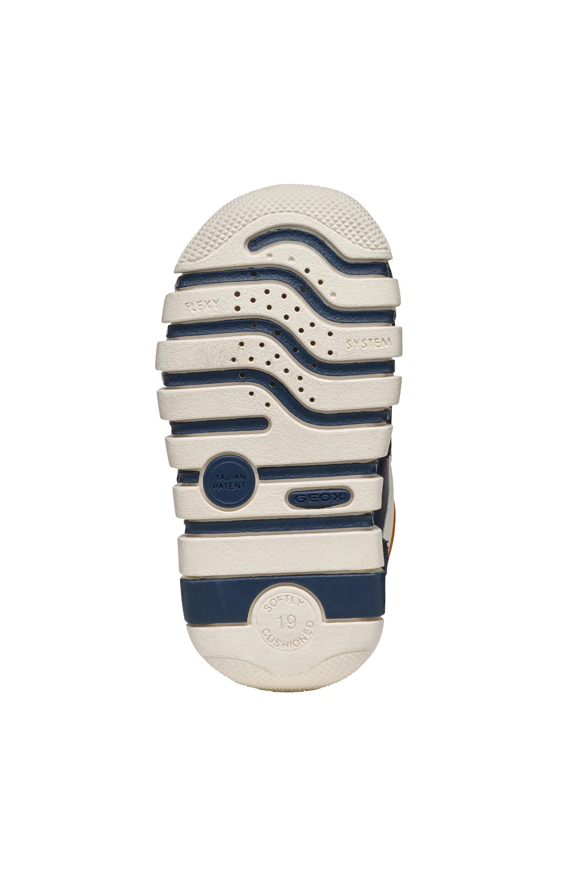 Geox Erkek Bebek Lacivert Iupidoo Bantlı Deri Sneaker - Image 8