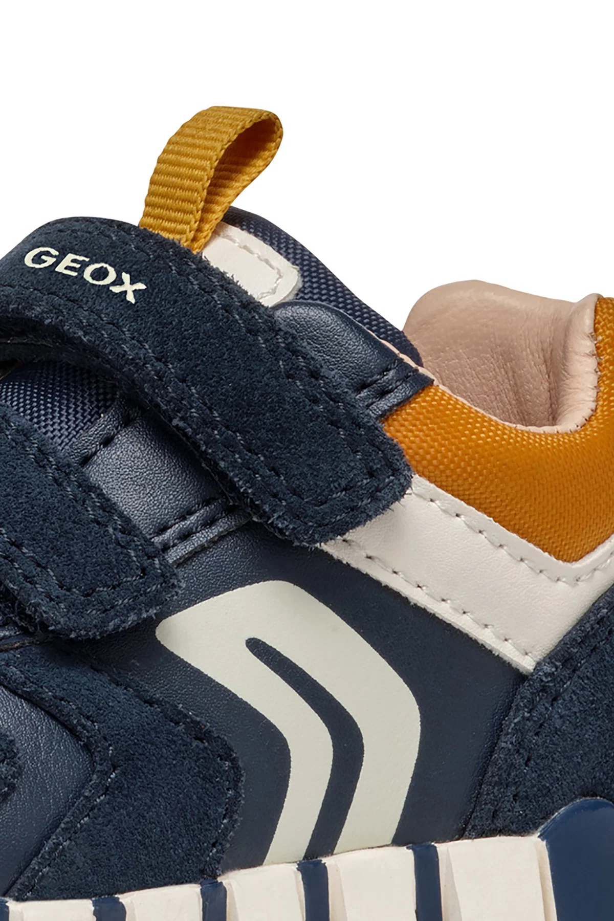 Geox Erkek Bebek Lacivert Iupidoo Bantlı Deri Sneaker - Image 9