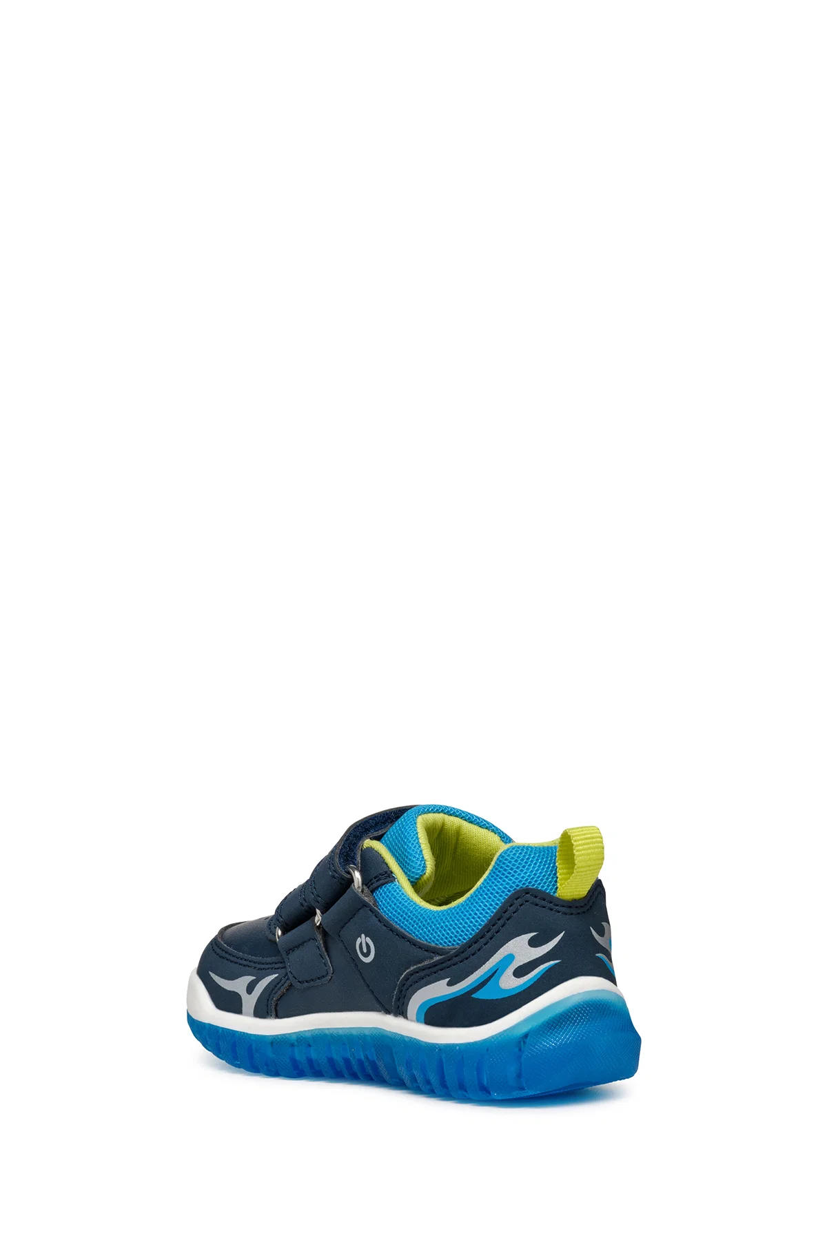 Geox Erkek Bebek Lacivert Lightyloo Bantlı Deri Sneaker - Image 4