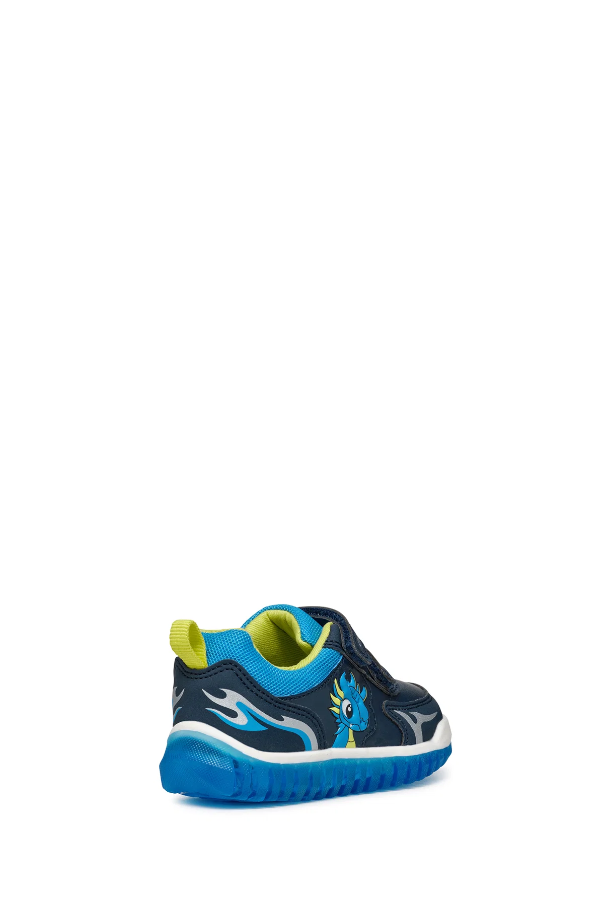 Geox Erkek Bebek Lacivert Lightyloo Bantlı Deri Sneaker - Image 5