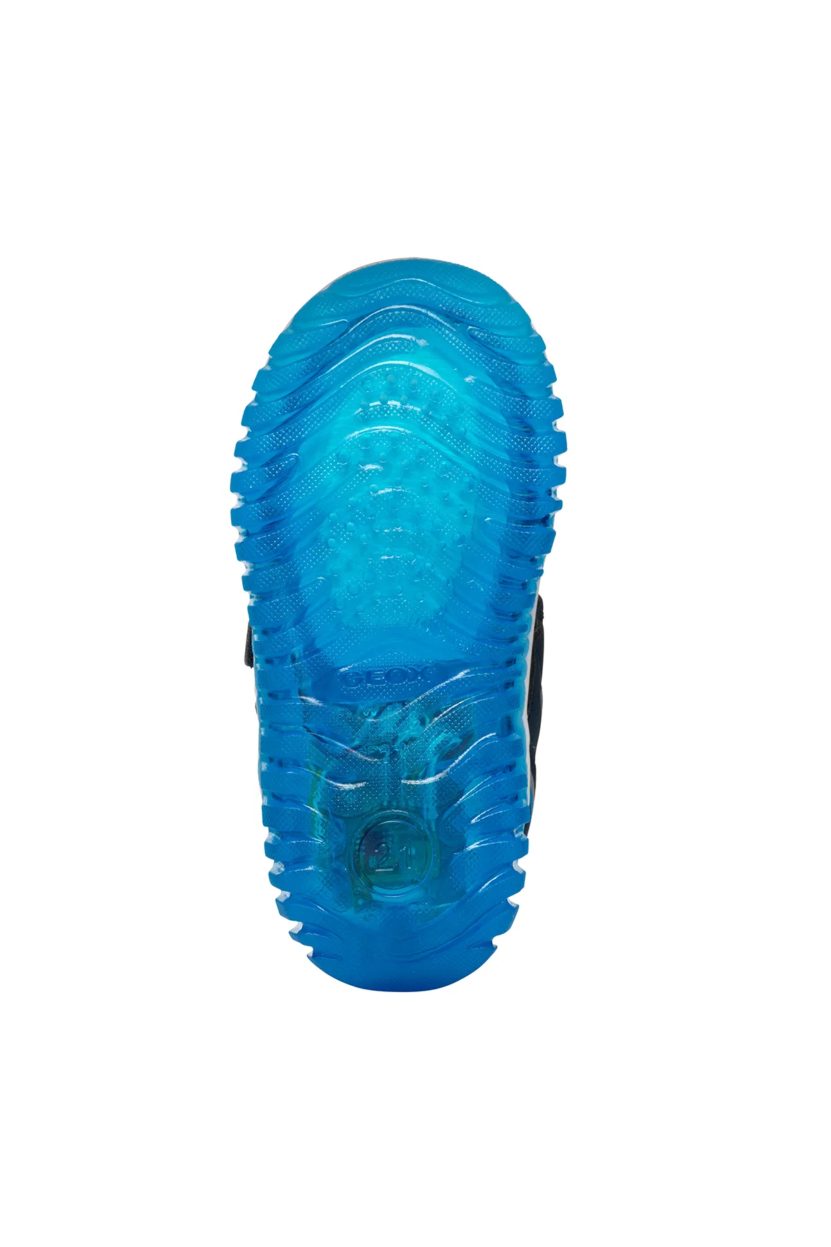 Geox Erkek Bebek Lacivert Lightyloo Bantlı Deri Sneaker - Image 7
