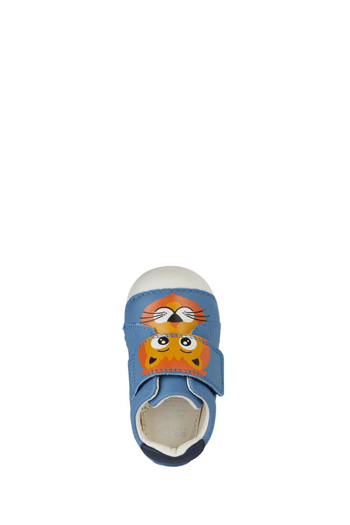 Geox Erkek Bebek Mavi Tutim Bantlı Süet Sneaker - Image 5
