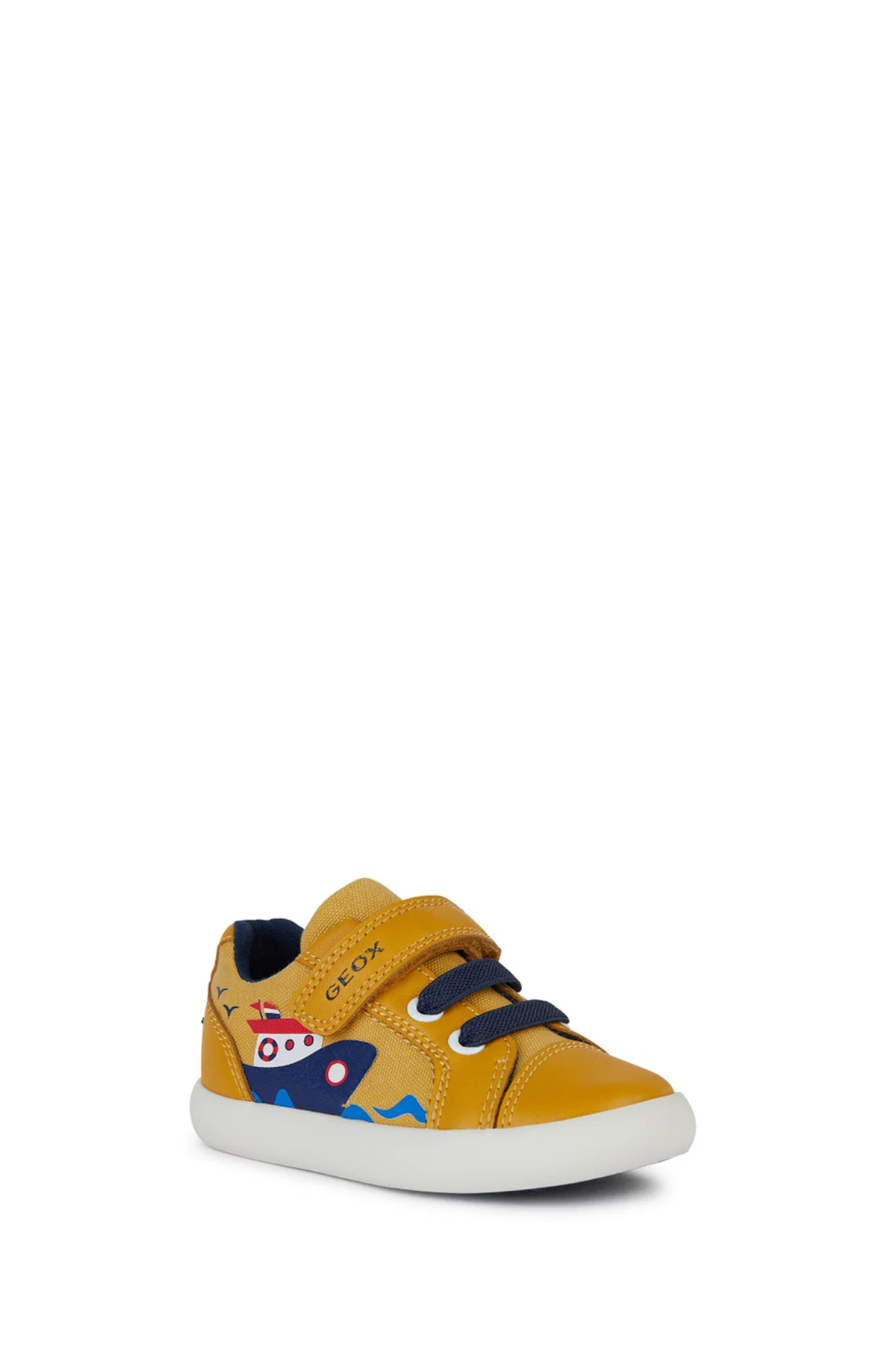 Geox Erkek Bebek Sarı Elthan Kumaş Sneaker - Image 2