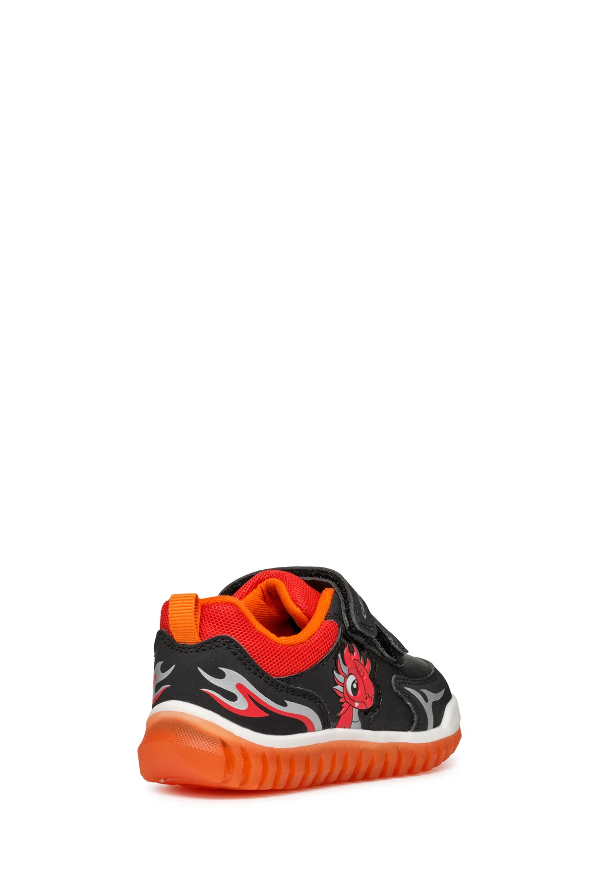 Geox Erkek Bebek Siyah Inek Bantlı Deri Sneaker - Image 5