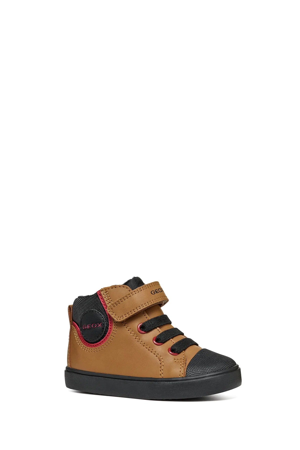 Geox Erkek Bebek Taba Gisli Toddler Bantlı Nubuk Deri Sneaker - Image 2