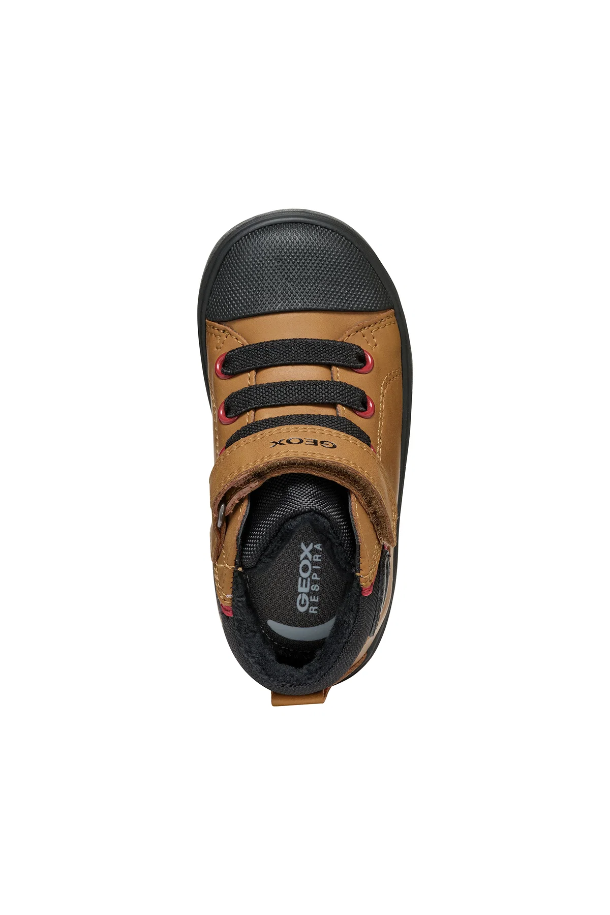Geox Erkek Bebek Taba Gisli Toddler Bantlı Nubuk Deri Sneaker - Image 6
