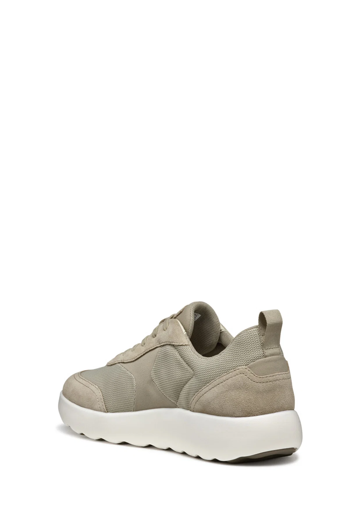 Geox Erkek Bej U Xtors D - Mesh + Suede Bağcıklı Süet Deri Sneaker - Image 2