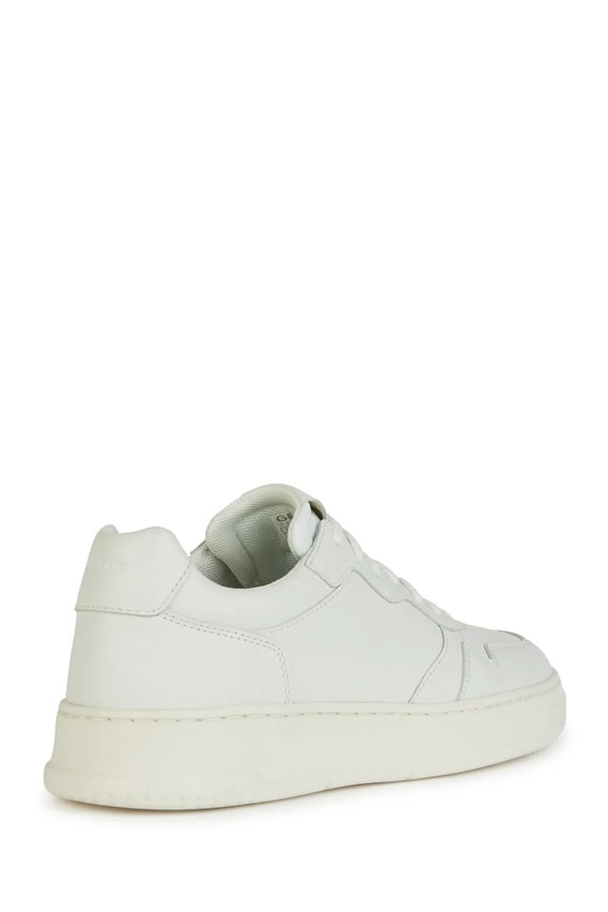 Geox Erkek Beyaz Arvier Bağcıklı Deri Sneaker - Image 5