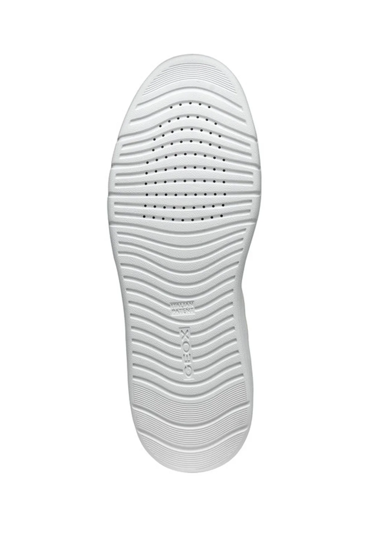 Geox Erkek Beyaz Spherica Bağcıklı Deri Sneaker - Image 6