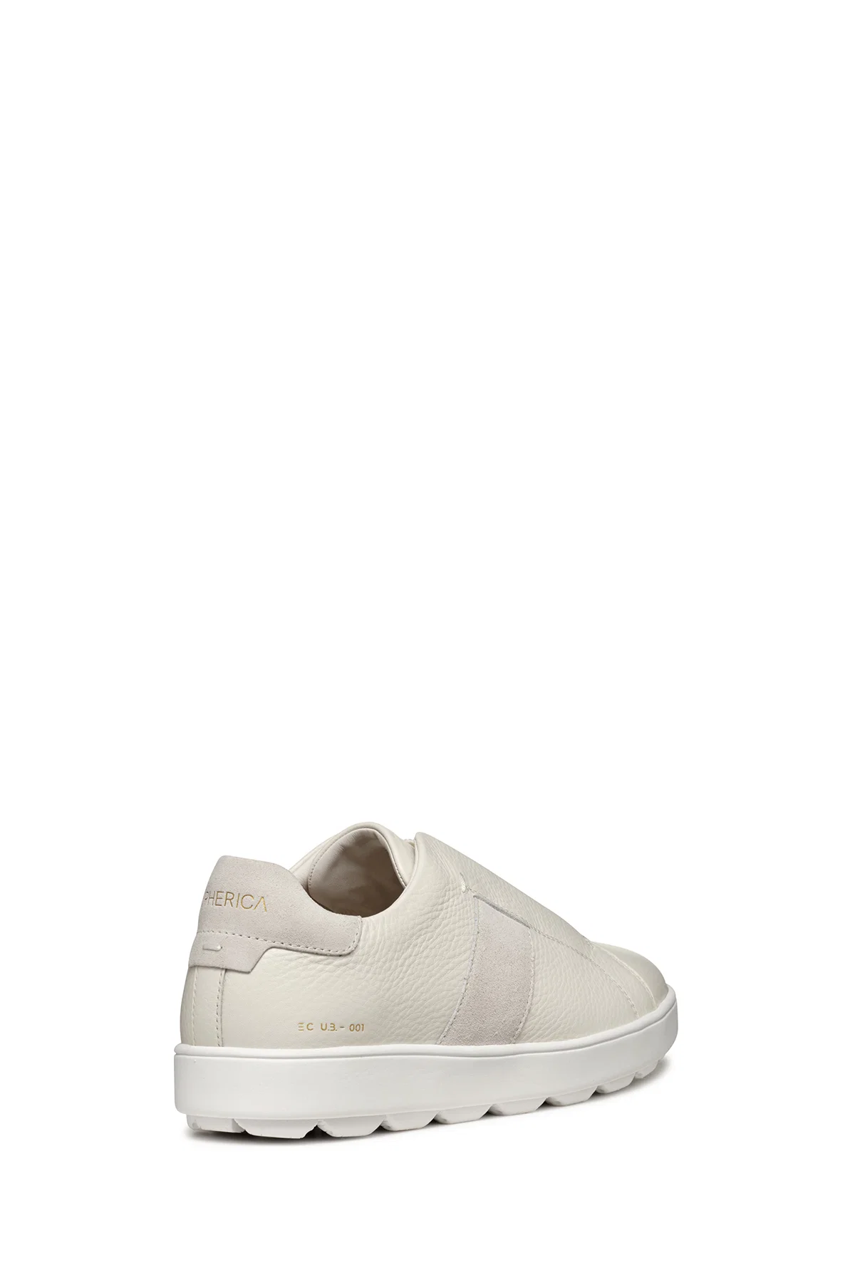 Geox Erkek Beyaz Spherica Ecub-1 Deri Sneaker - Image 2