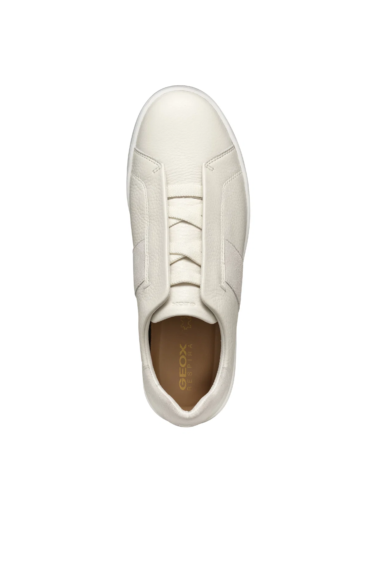 Geox Erkek Beyaz Spherica Ecub-1 Deri Sneaker - Image 5