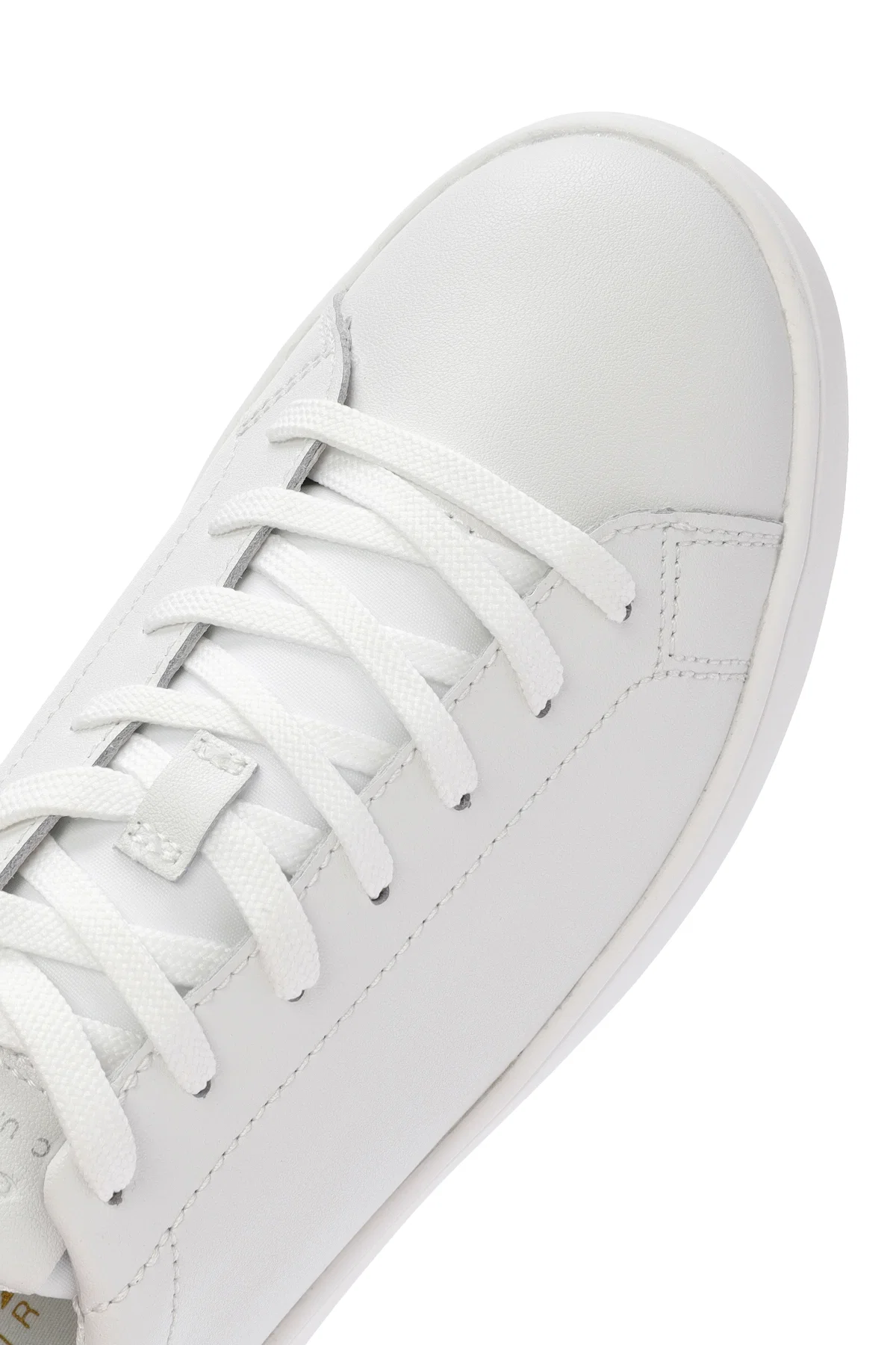 Geox Erkek Beyaz Spherica Ecub Bağcıklı Deri Sneaker - Image 8