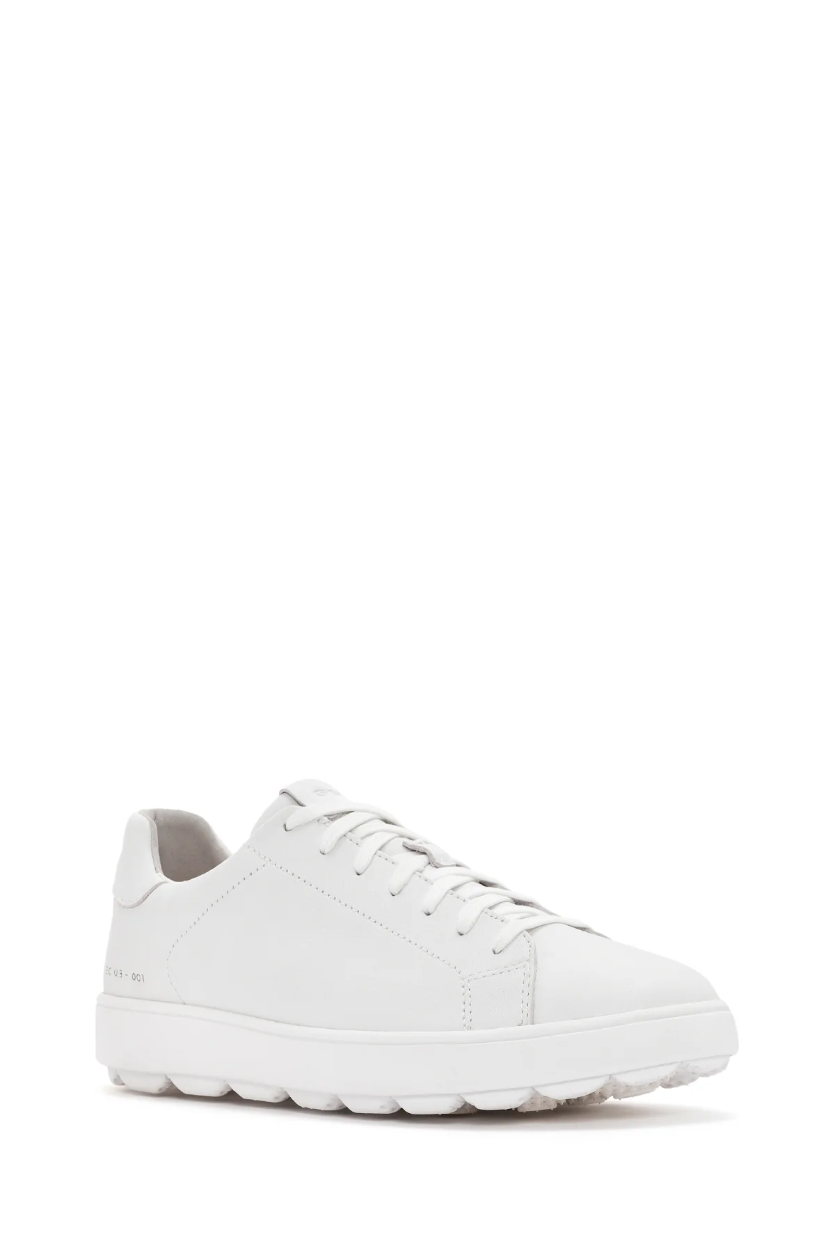 Geox Erkek Beyaz Spherica Ecub Bağcıklı Deri Sneaker - Image 6