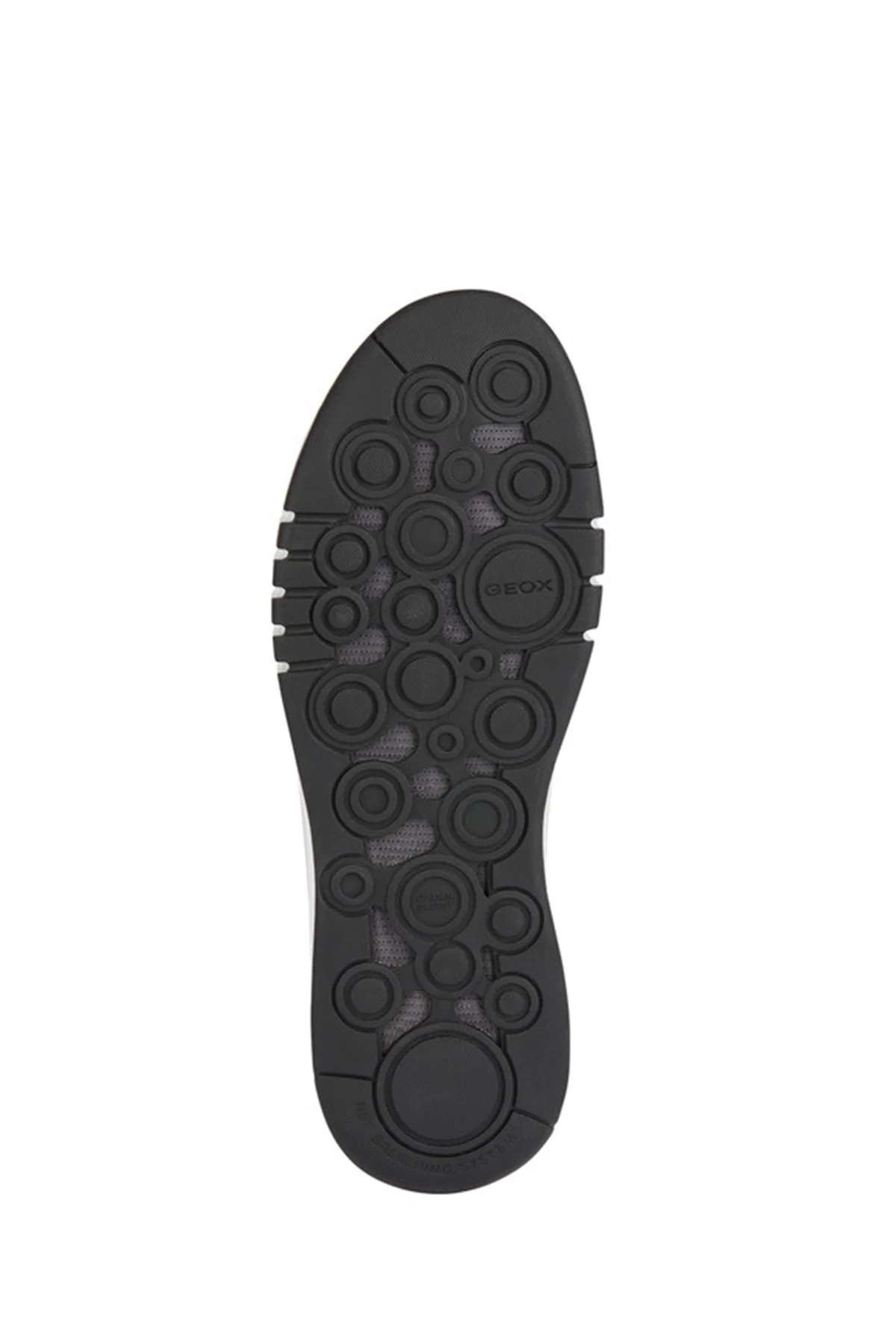 Geox Erkek Beyaz U Aerantis A - Tumb Bağcıklı Deri Sneaker - Image 7