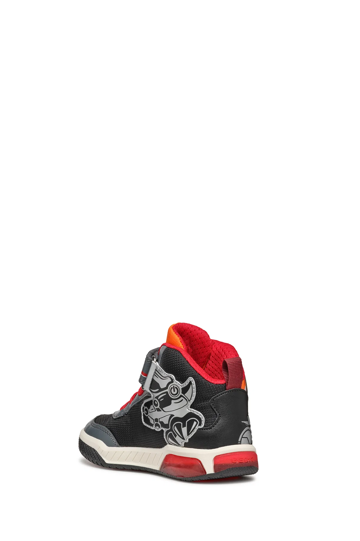 Geox Erkek Çocuk Gri J Inek Boy Bantlı Bilekli Sneaker - Image 3