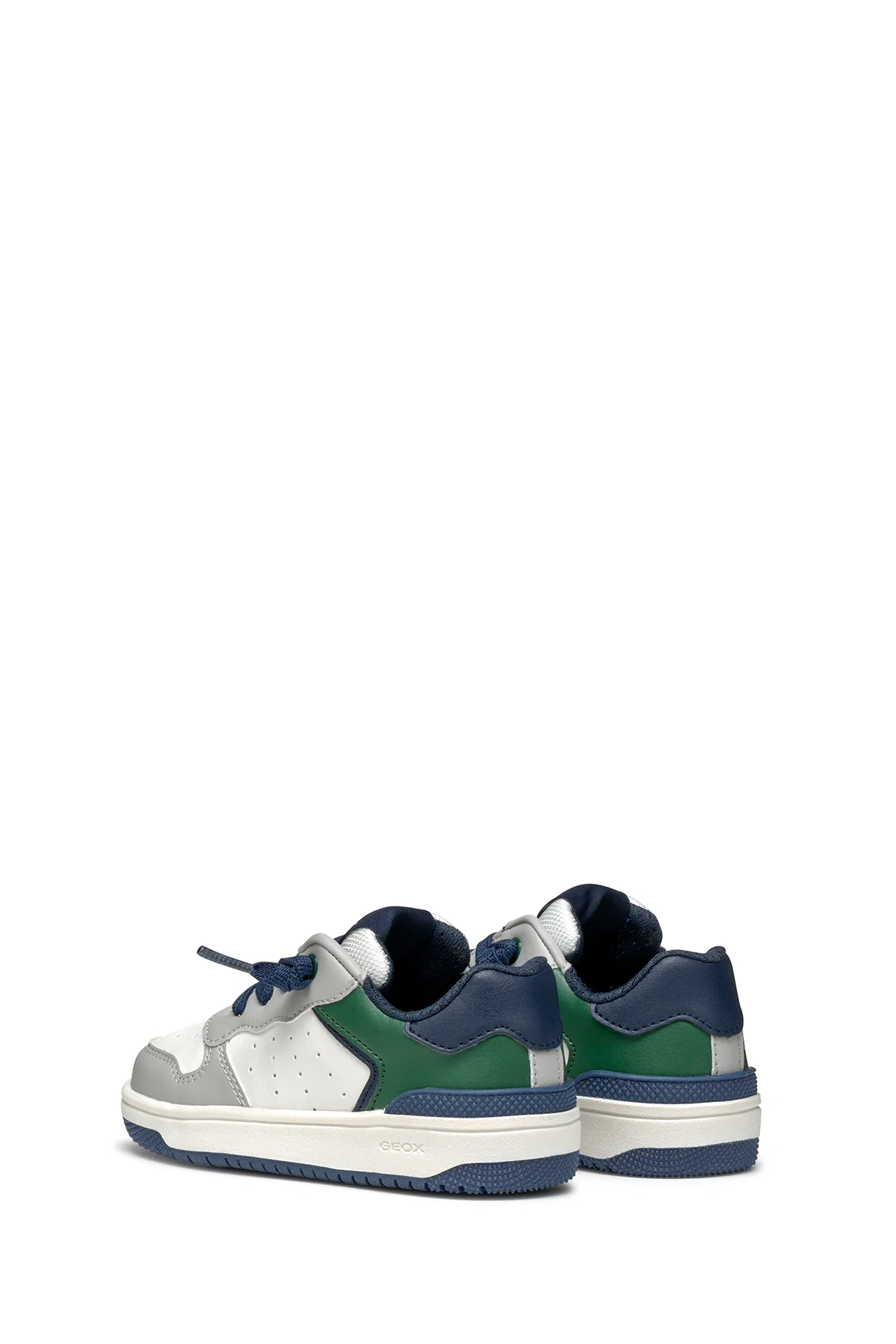 Geox Erkek Çocuk Gri Washiba Bağcıklı Sneaker - Image 4