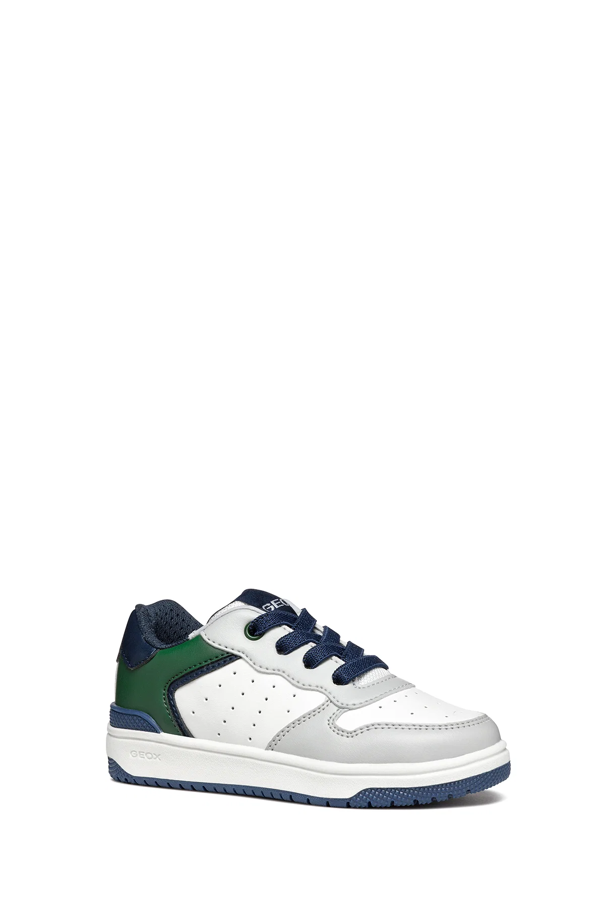 Geox Erkek Çocuk Gri Washiba Bağcıklı Sneaker - Image 5