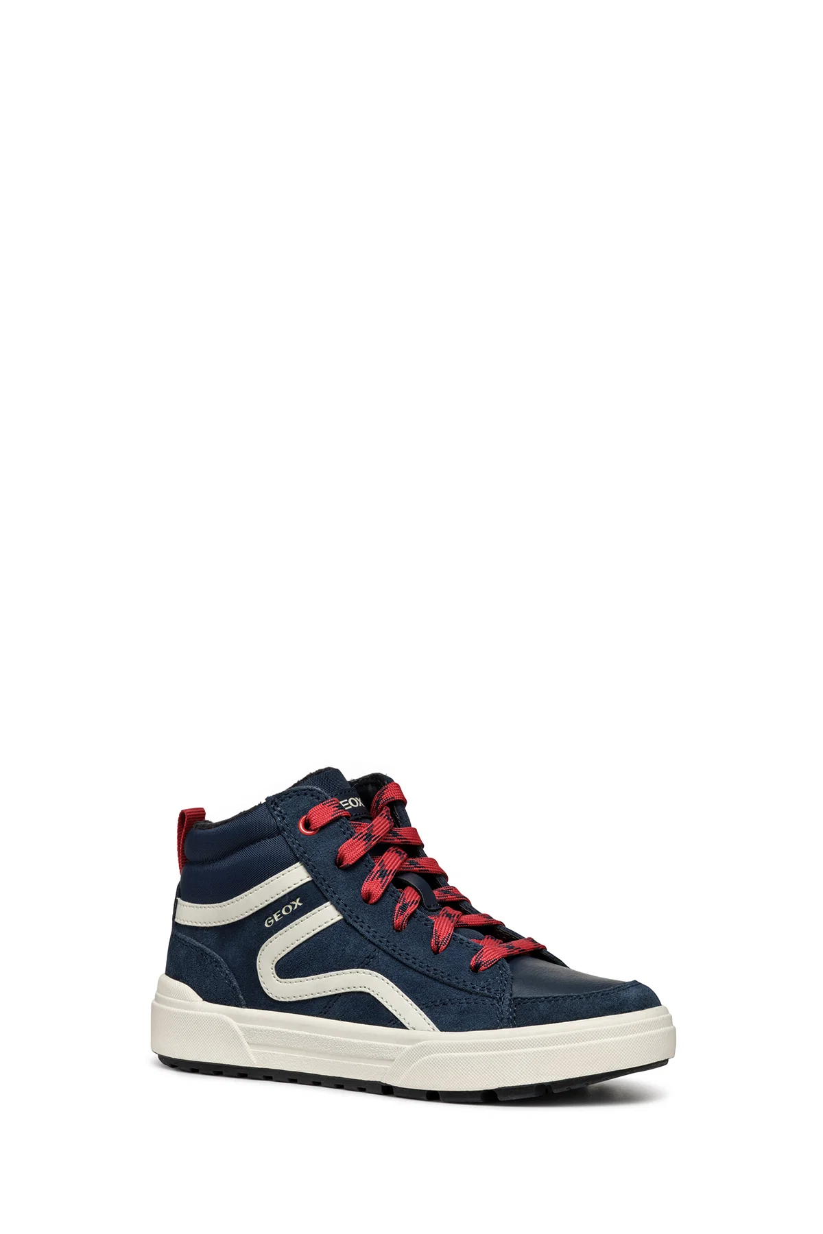 Geox Erkek Çocuk Lacivert Weemble Bağcıklı Fermuar Detaylı Bilekli Sneaker - Image 2