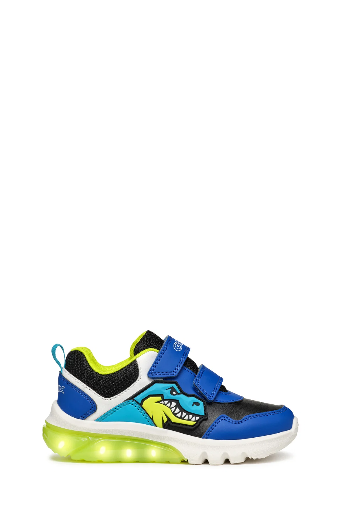 Geox Erkek Çocuk Mavi Ciberdron Bantlı Desenli Işık Detaylı Sneaker - Image 7
