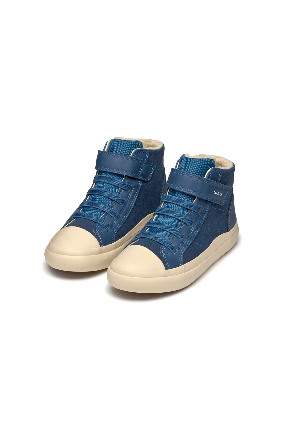 Geox Erkek Çocuk Mavi Gisli Bilekli Sneaker - Image 2