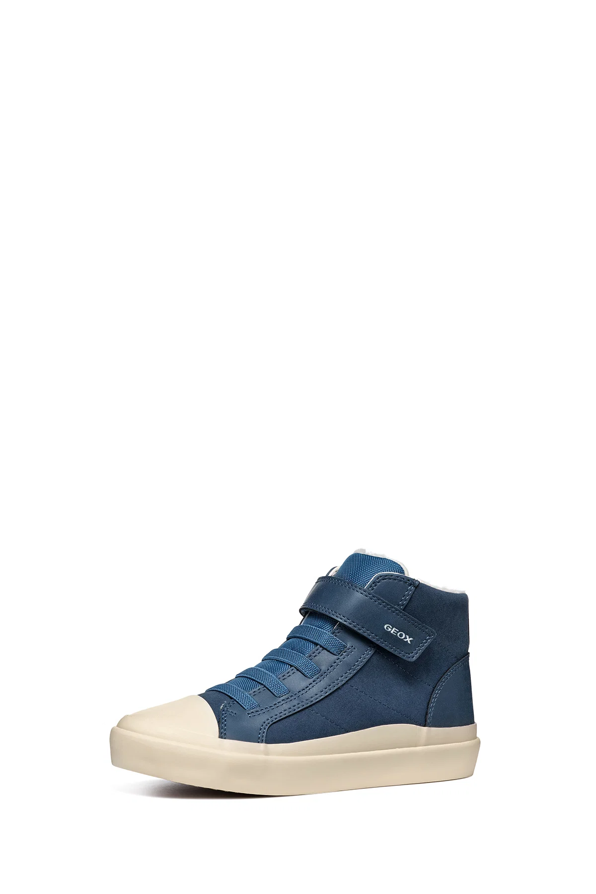 Geox Erkek Çocuk Mavi Gisli Bilekli Sneaker - Image 3