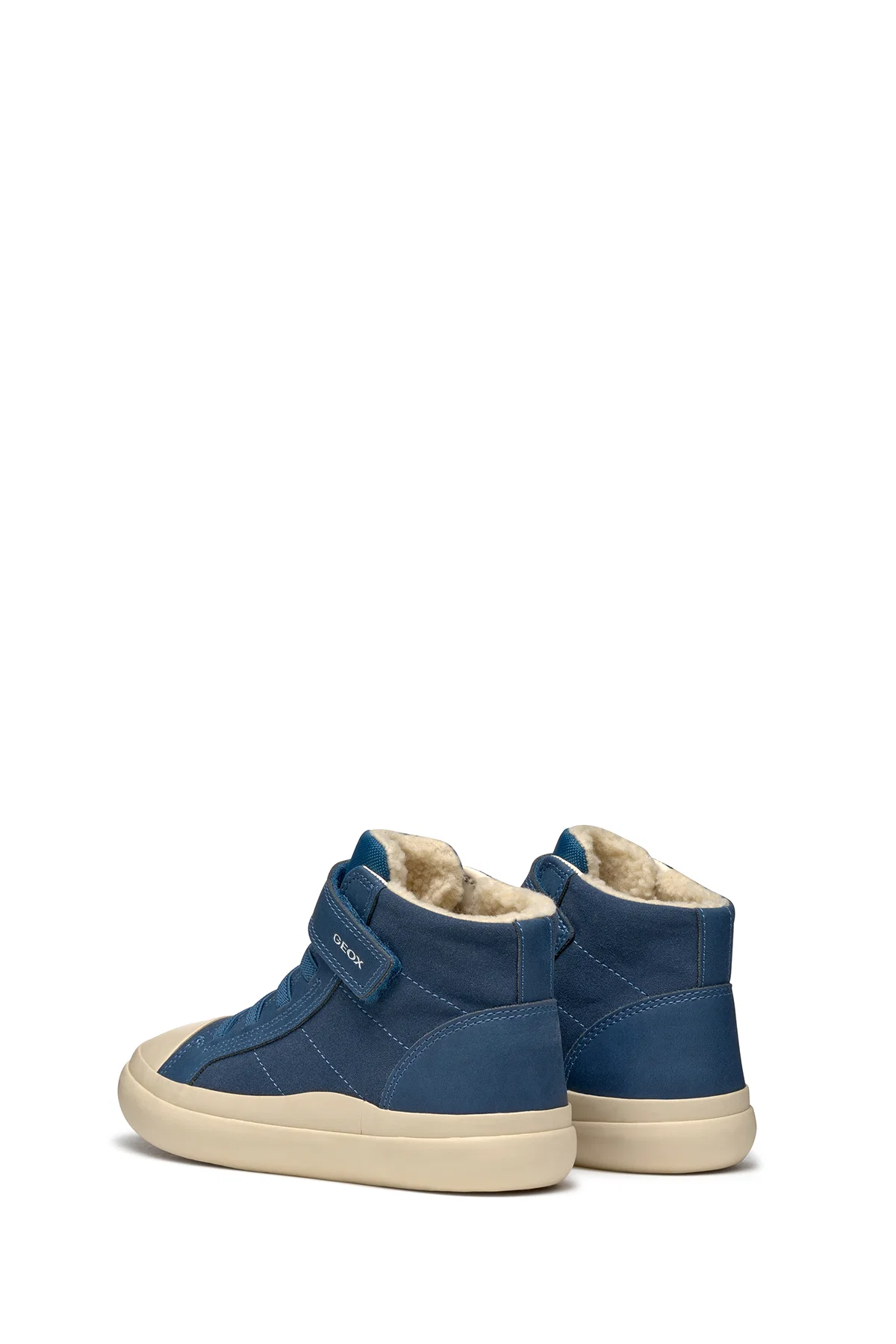Geox Erkek Çocuk Mavi Gisli Bilekli Sneaker - Image 4