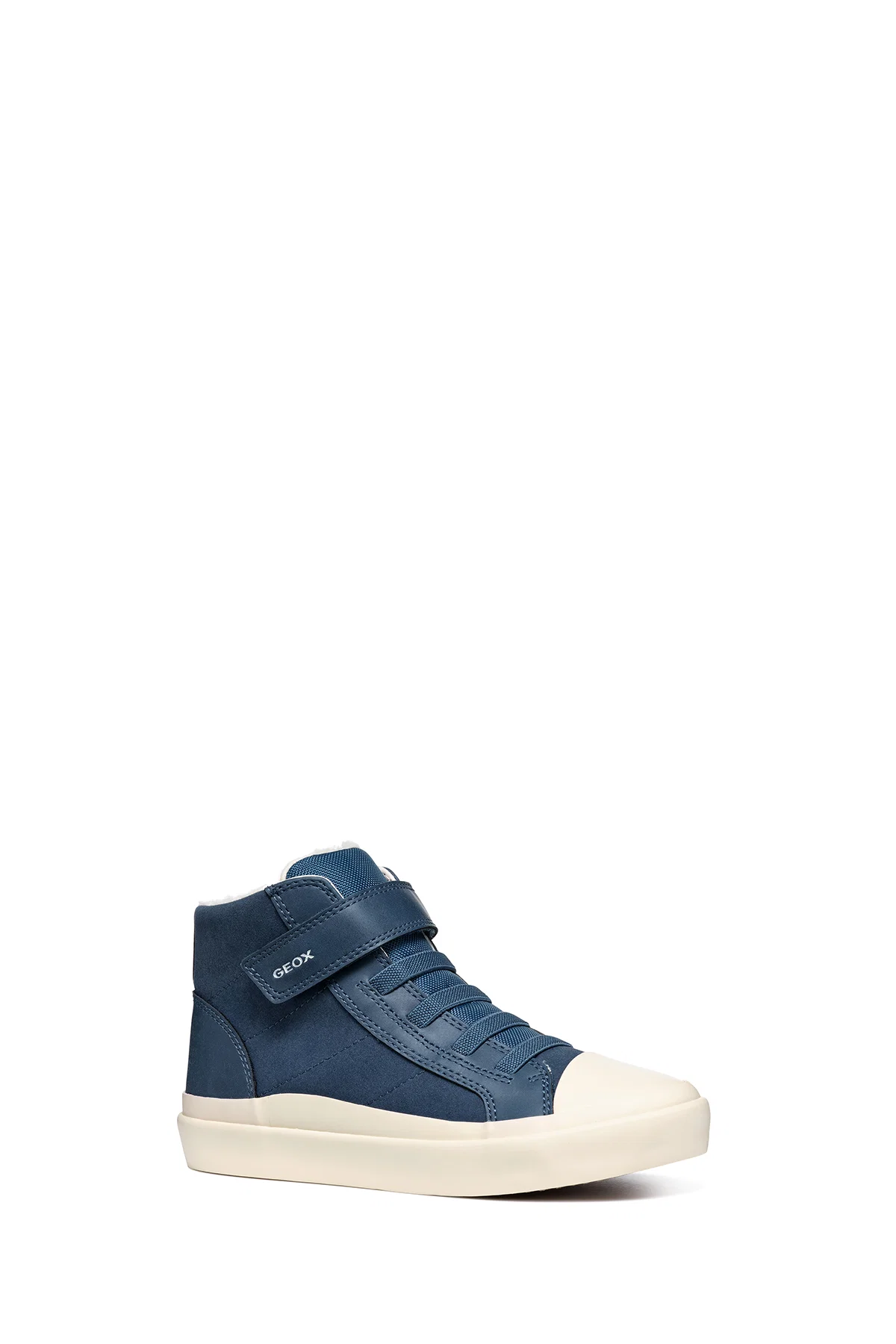 Geox Erkek Çocuk Mavi Gisli Bilekli Sneaker - Image 5