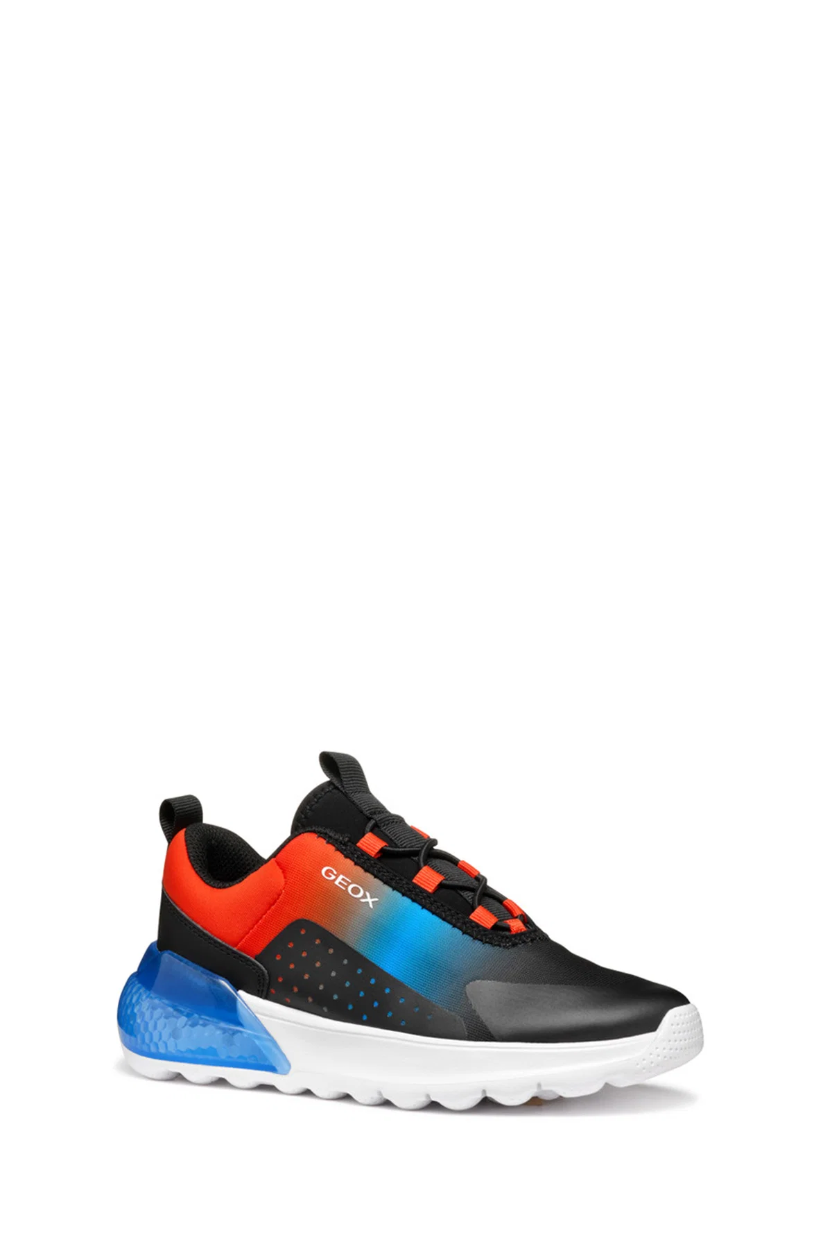 Geox Erkek Çocuk Siyah Activart Illuminus Junior Sneaker - Image 2
